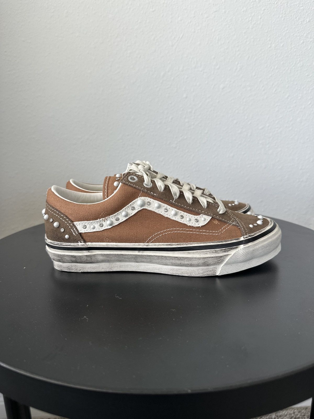 Vans Vans Pearlized Old Skool 36 Vintage Cocoa Brown Size US 6 / EU 39 - 3 Thumbnail