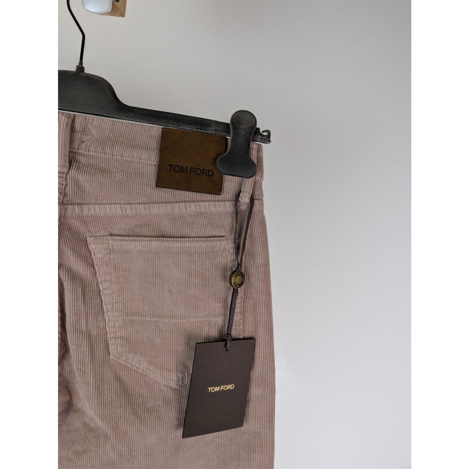 Tom Ford o1rshd1 Corduroy Slim Fit Denim Jeans in Pink Size US 30 / EU 46 - 13 Thumbnail