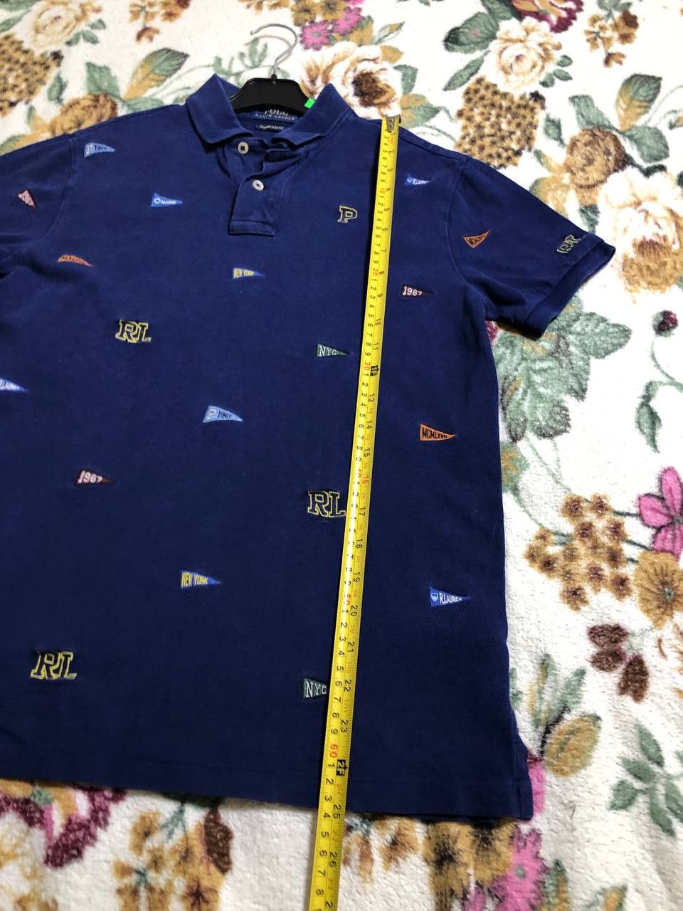 Polo Ralph Lauren Polo Ralph Lauren New York 1967 Navy Polo Shirt Size US S / EU 44-46 / 1 - 7 Thumbnail
