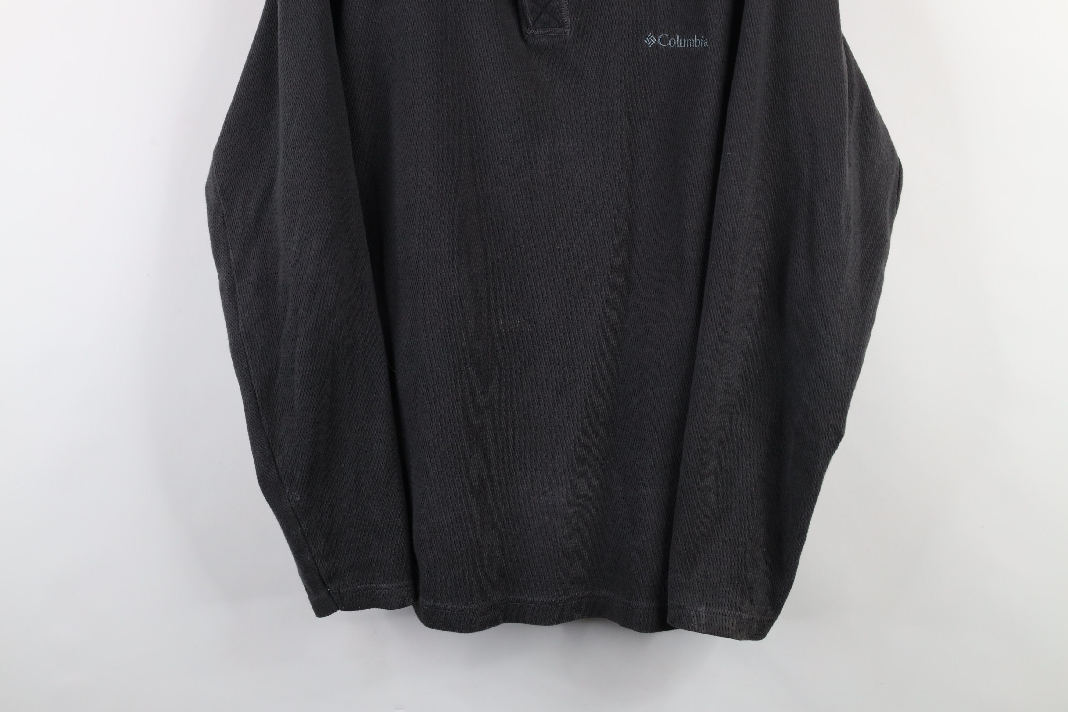 Columbia × Vintage Vintage Columbia Spell Thermal Waffle Knit Henley T-Shirt Size US XL / EU 56 / 4 - 3 Thumbnail