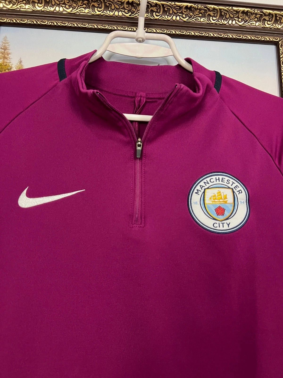 Nike Nike Manchester City Football Train Sweatshirt Track Top Size US M / EU 48-50 / 2 - 3 Thumbnail