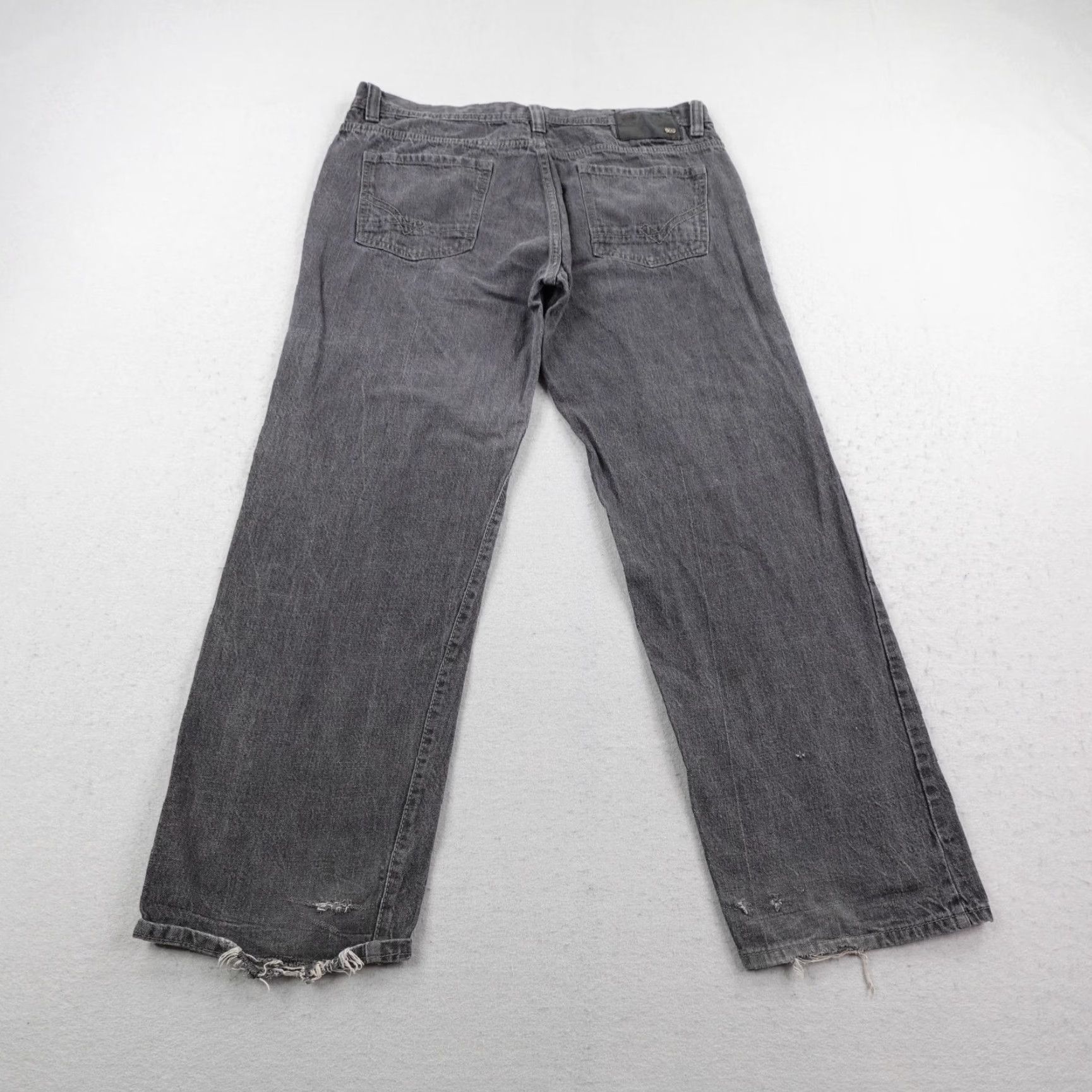 Ecko Unltd. VINTAGE Ecko Unltd. Jeans Mens 40x34 Gray Relaxed Fit Loose Baggy Denim Grunge Hip Hop Y2K Size US 40 / EU 56 - 5 Thumbnail