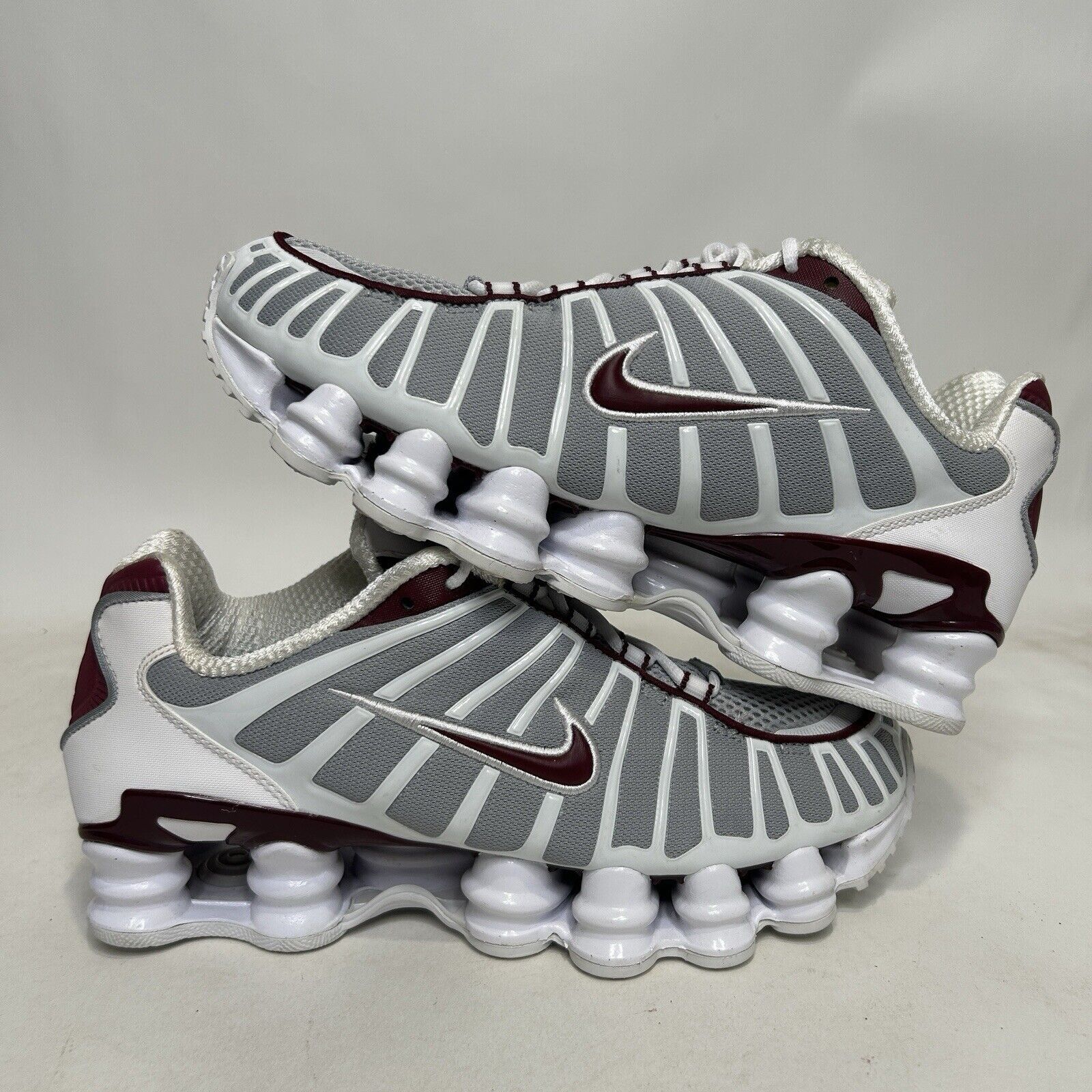 Nike Nike Shox TL Lower “Merion/Neutral Grey Team Red” 2024 Size US 7.5 / IT 37.5 - 1 Thumbnail