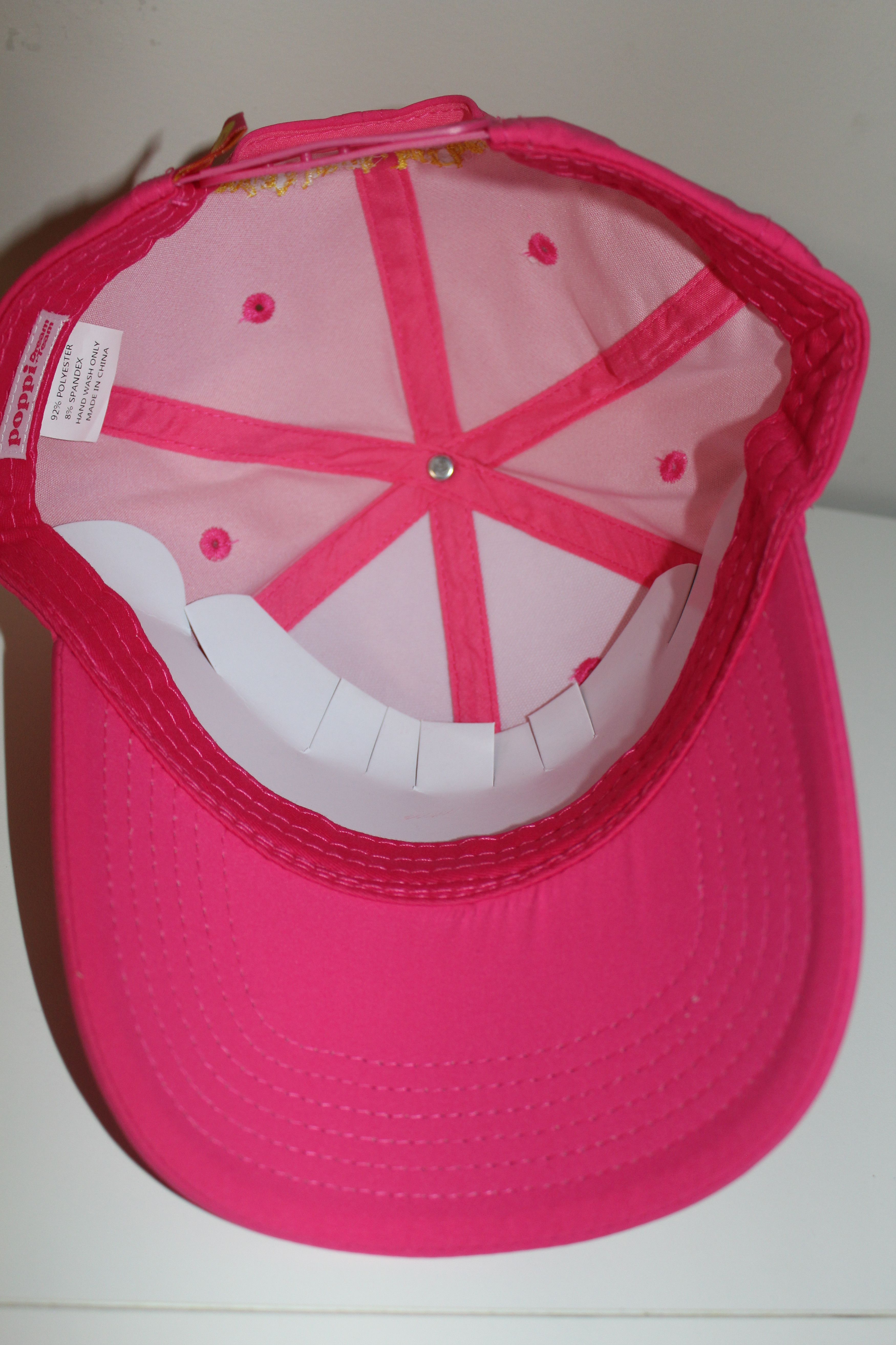 Other Drink Poppi Soda Sponsor Pink Tiktok Dad Baseball Hat Size ONE SIZE - 5 Thumbnail