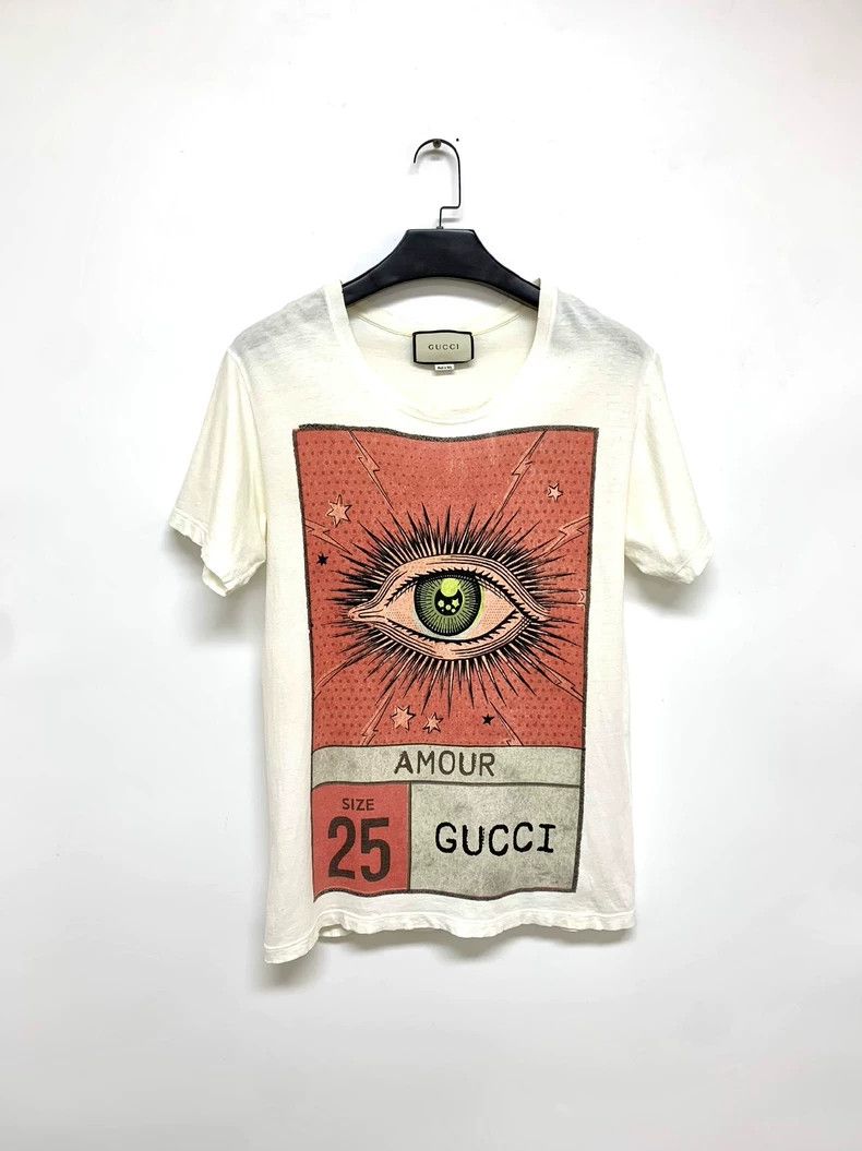Gucci Gucci Devil's Eye short-sleeved T-shirt 2502-Nextarrow Size US S / EU 44-46 / 1 - 1 Thumbnail