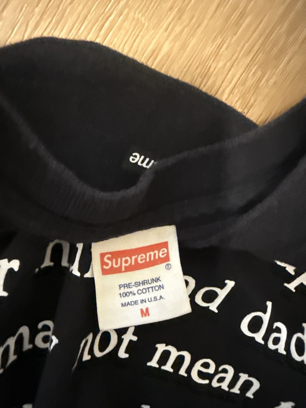 Supreme Supreme Philip Larkin ‘This Is The Verse’ Tee Size US M / EU 48-50 / 2 - 4 Thumbnail