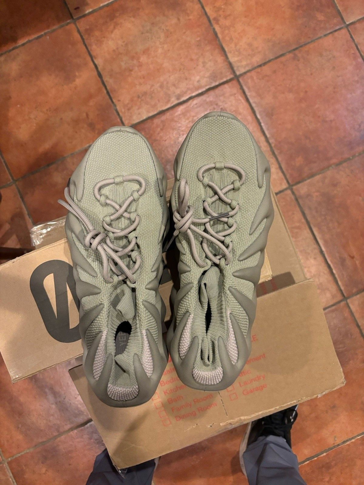 Yeezy Adidas Yeezy 450 Stone Flax Size US 13 / EU 46 - 3 Thumbnail
