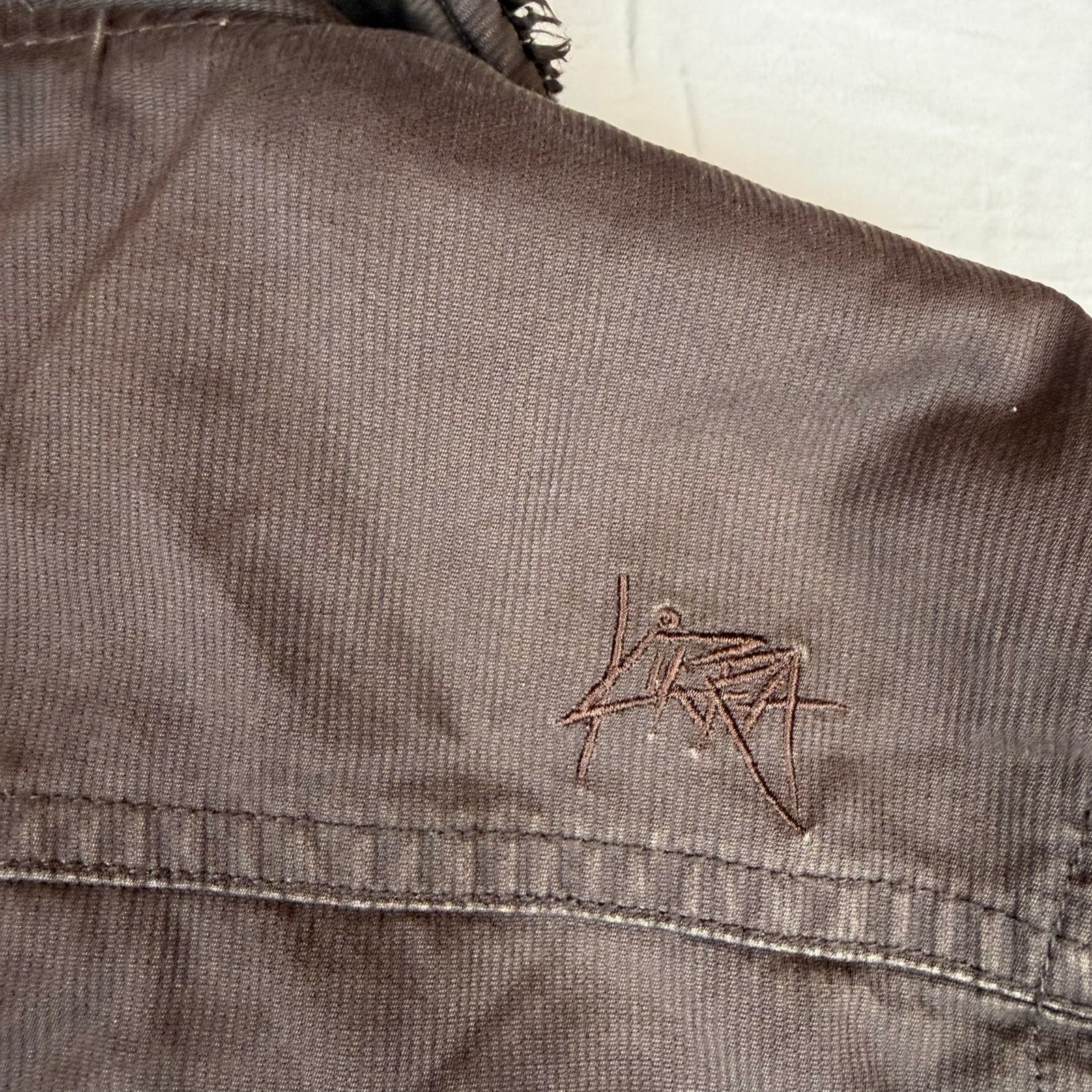 Kirra Y2K Kirra Brown Utility Jacket Faux Fur Collar Size L Size US L / EU 52-54 / 3 - 5 Thumbnail