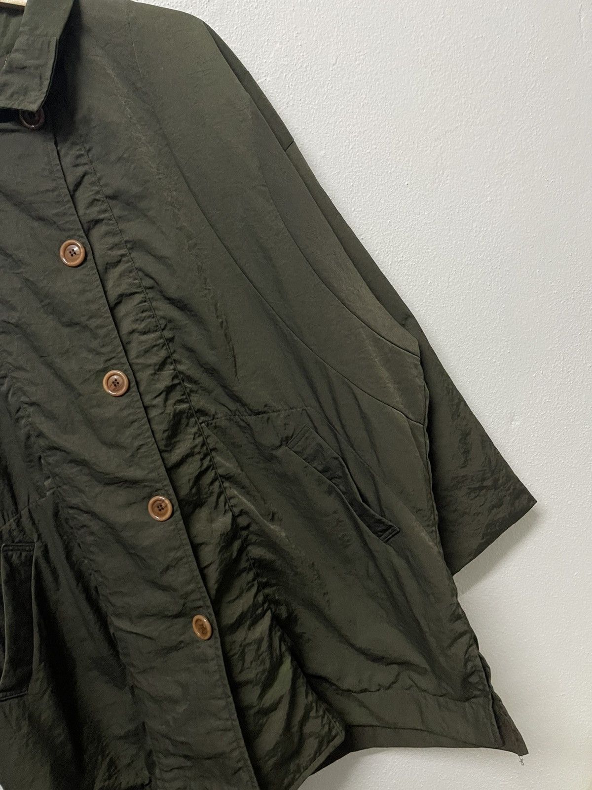 Yohji Yamamoto 1990s Y’S COLLECTION YOHJI YAMAMOTO BUTTON UP JACKET Size US L / EU 52-54 / 3 - 6 Thumbnail