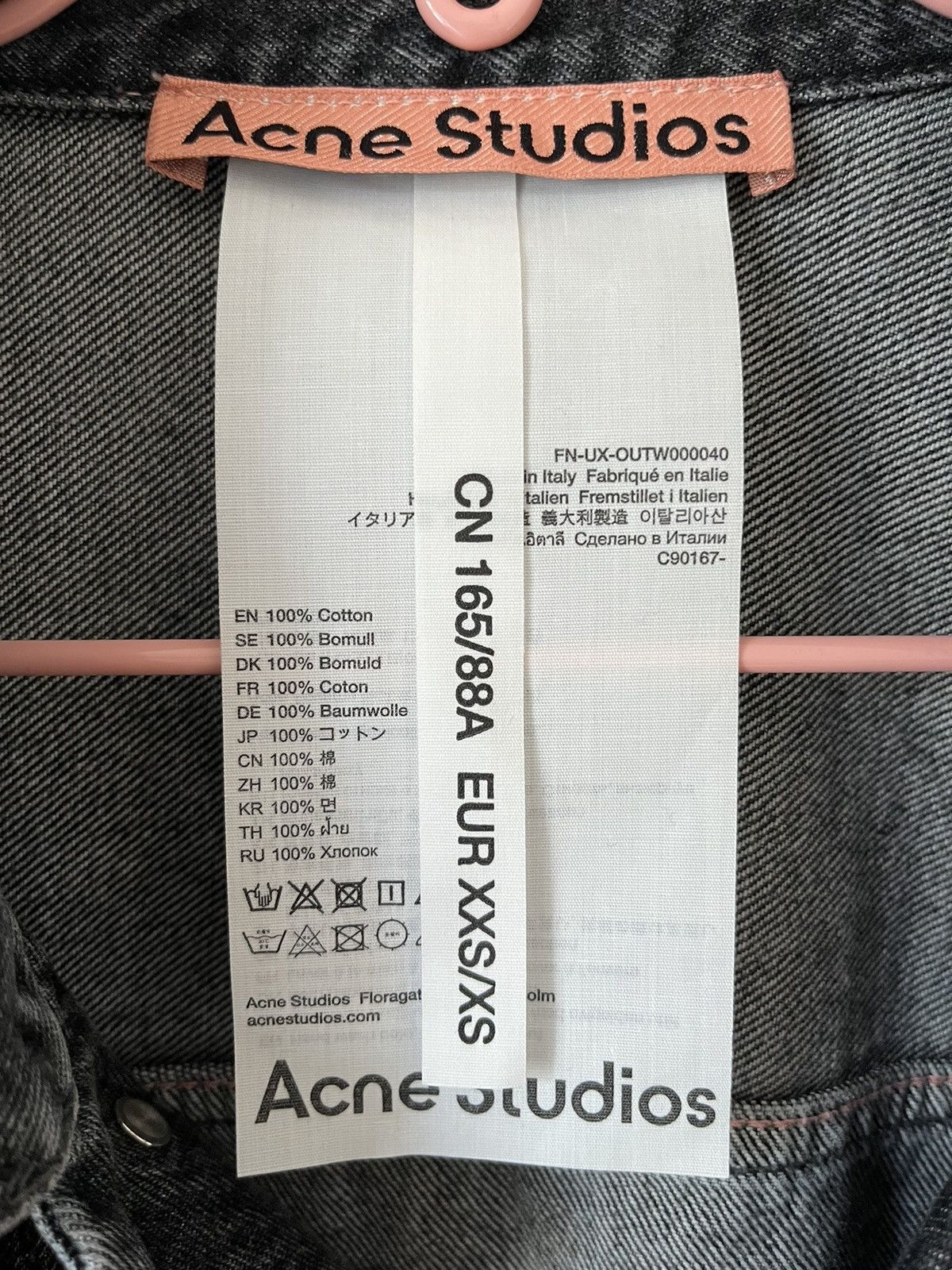 Acne Studios Acne Studios denim jacket Size US XS / EU 42 / 0 - 3 Thumbnail