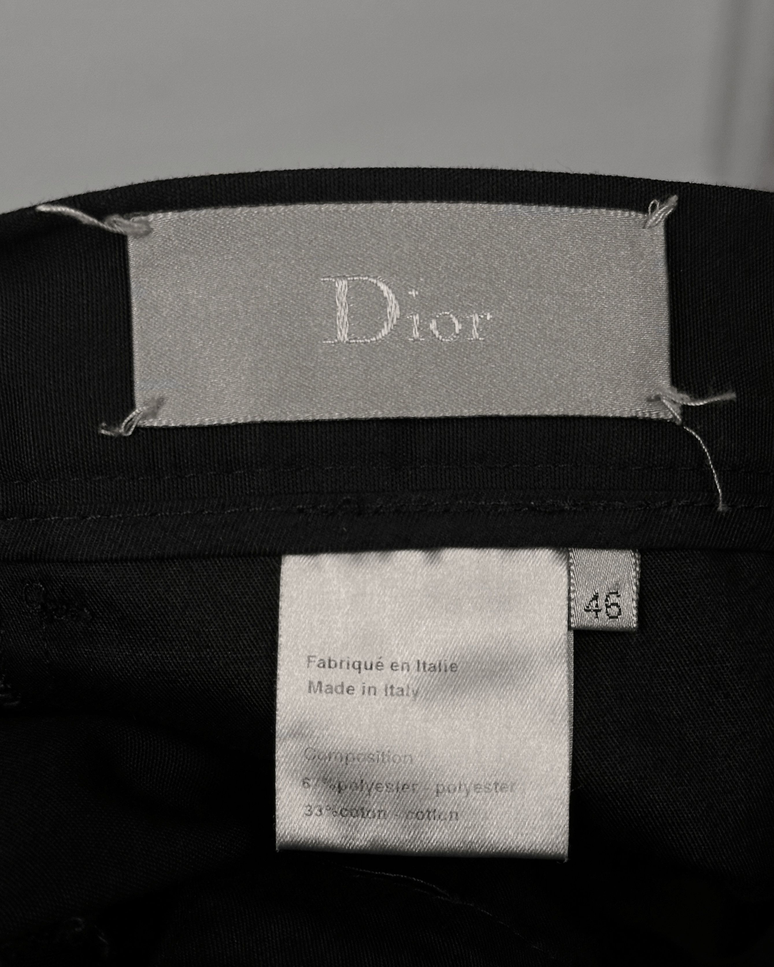 Dior × Hedi Slimane Dior Homme Luster Multi-Zip Pants Size US 30 / EU 46 - 10 Thumbnail