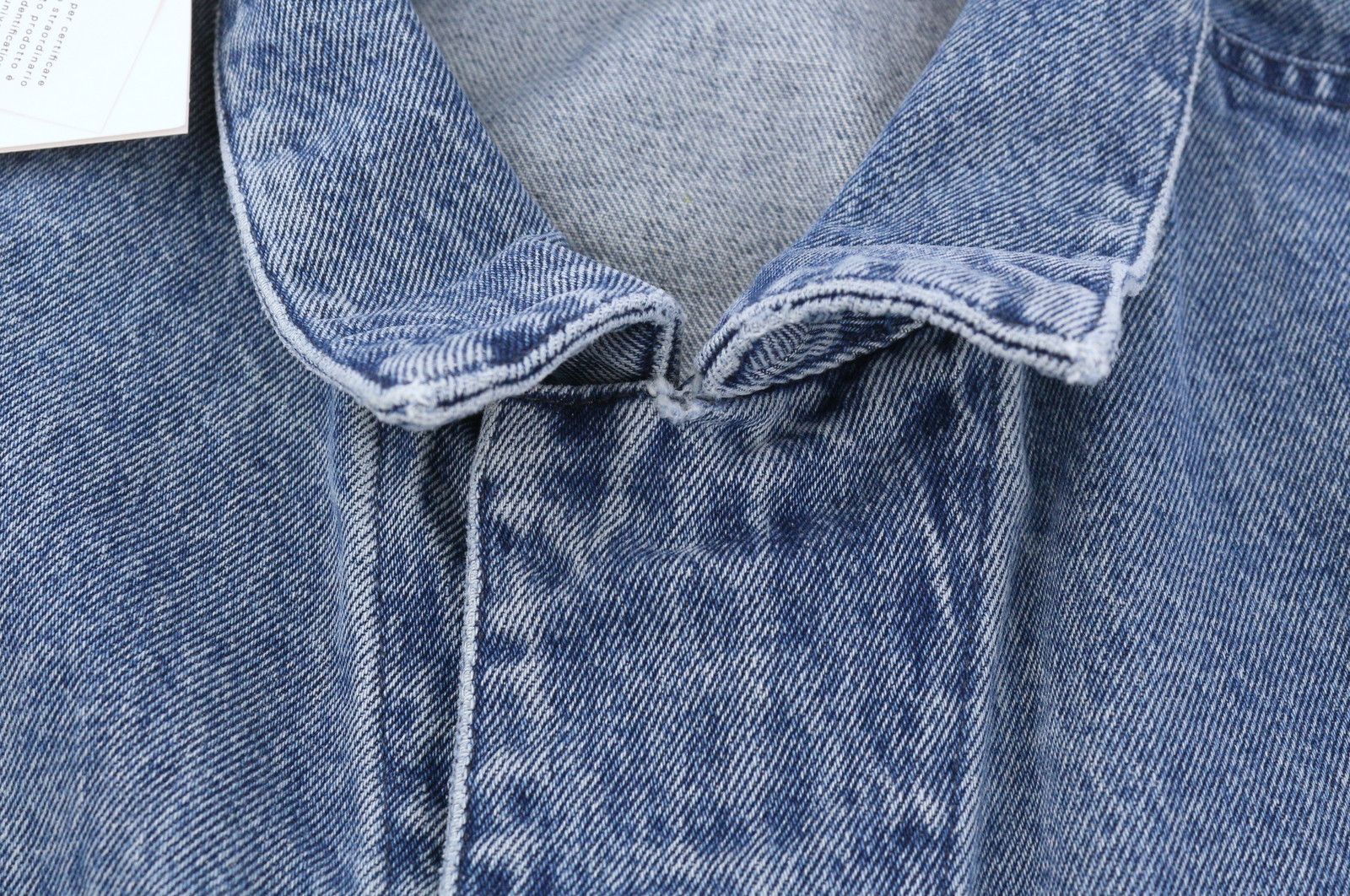 Ambush Design L Denim Blue Faded Patch Pockets Zipper Oversized 86578 Size US L / EU 52-54 / 3 - 9 Thumbnail