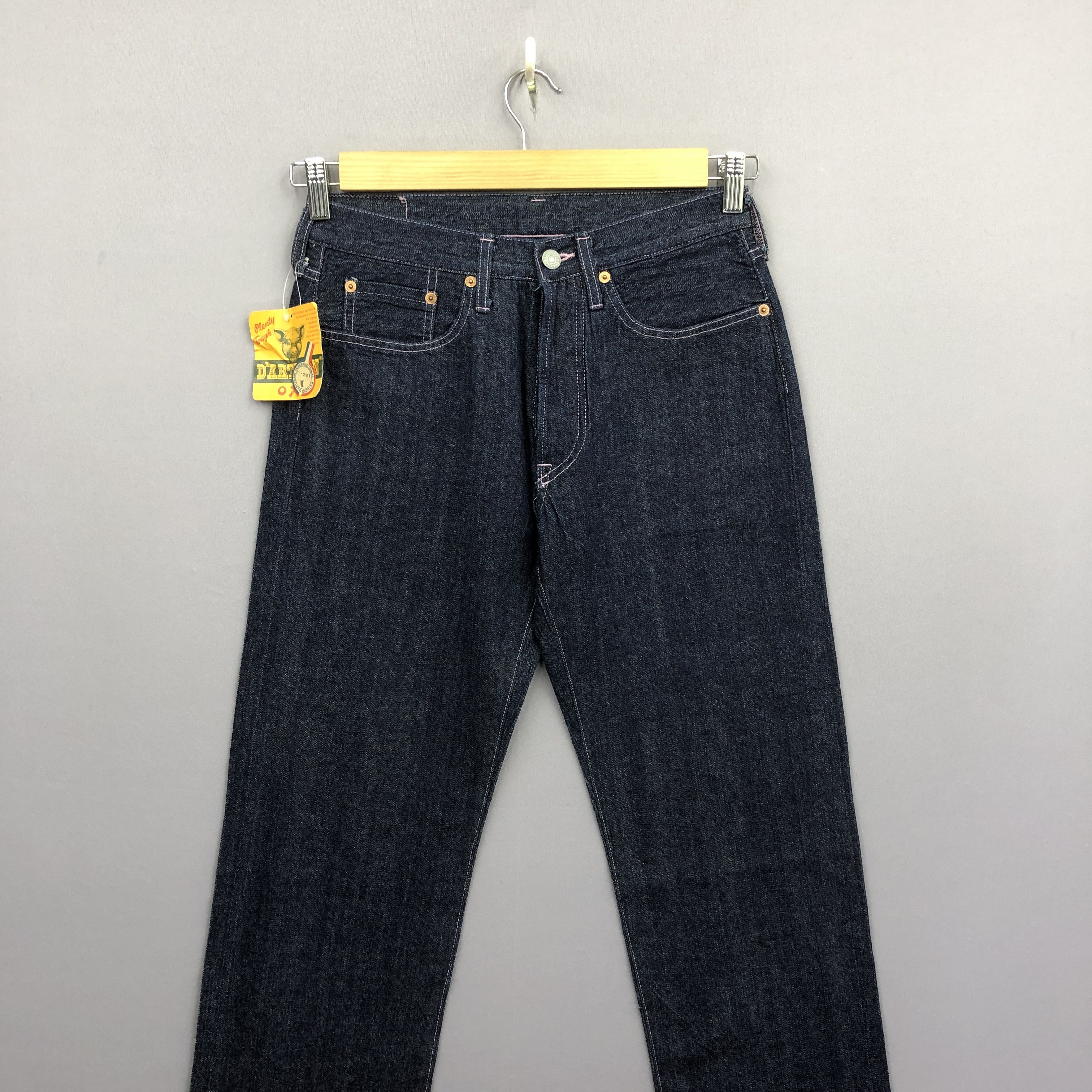 Studio D'Artisan Crazy NWT Vintage Y2K Studio D'Artisan Selvedge Jeans Denim Size 28" / US 6 / IT 42 - 3 Thumbnail