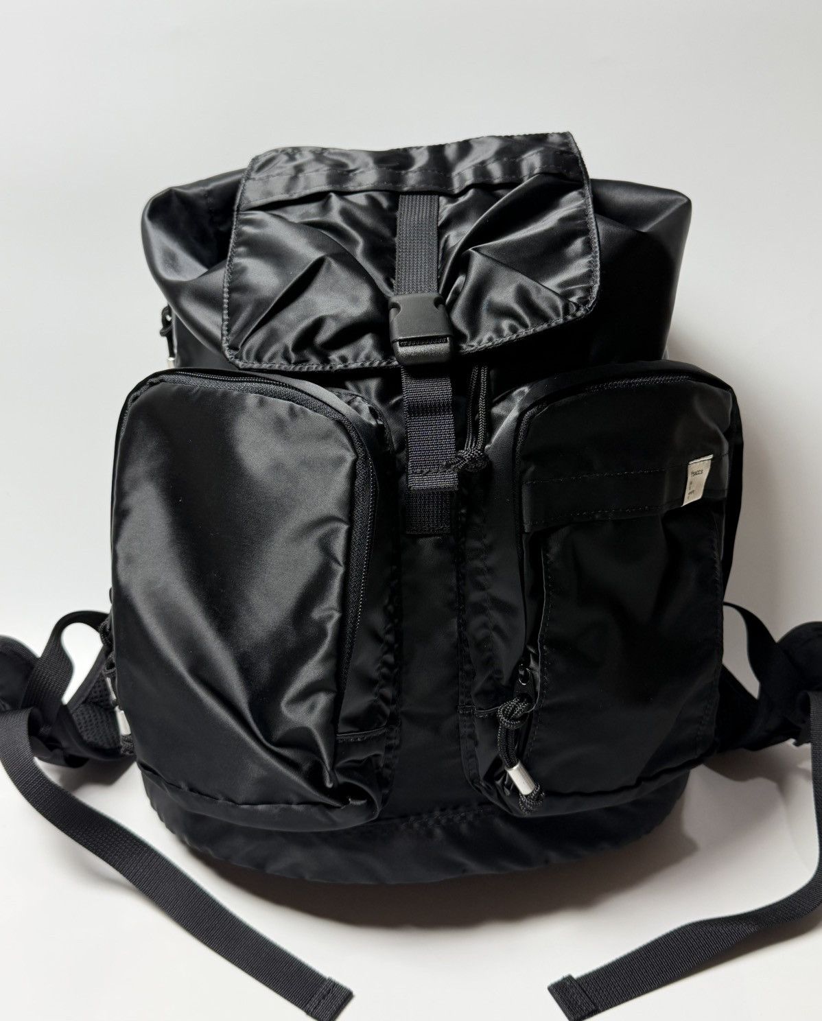 Yohji Yamamoto Yohji Yamamoto - Y’saccs Nylon Tactical Backpack Size ONE SIZE - 1 Thumbnail