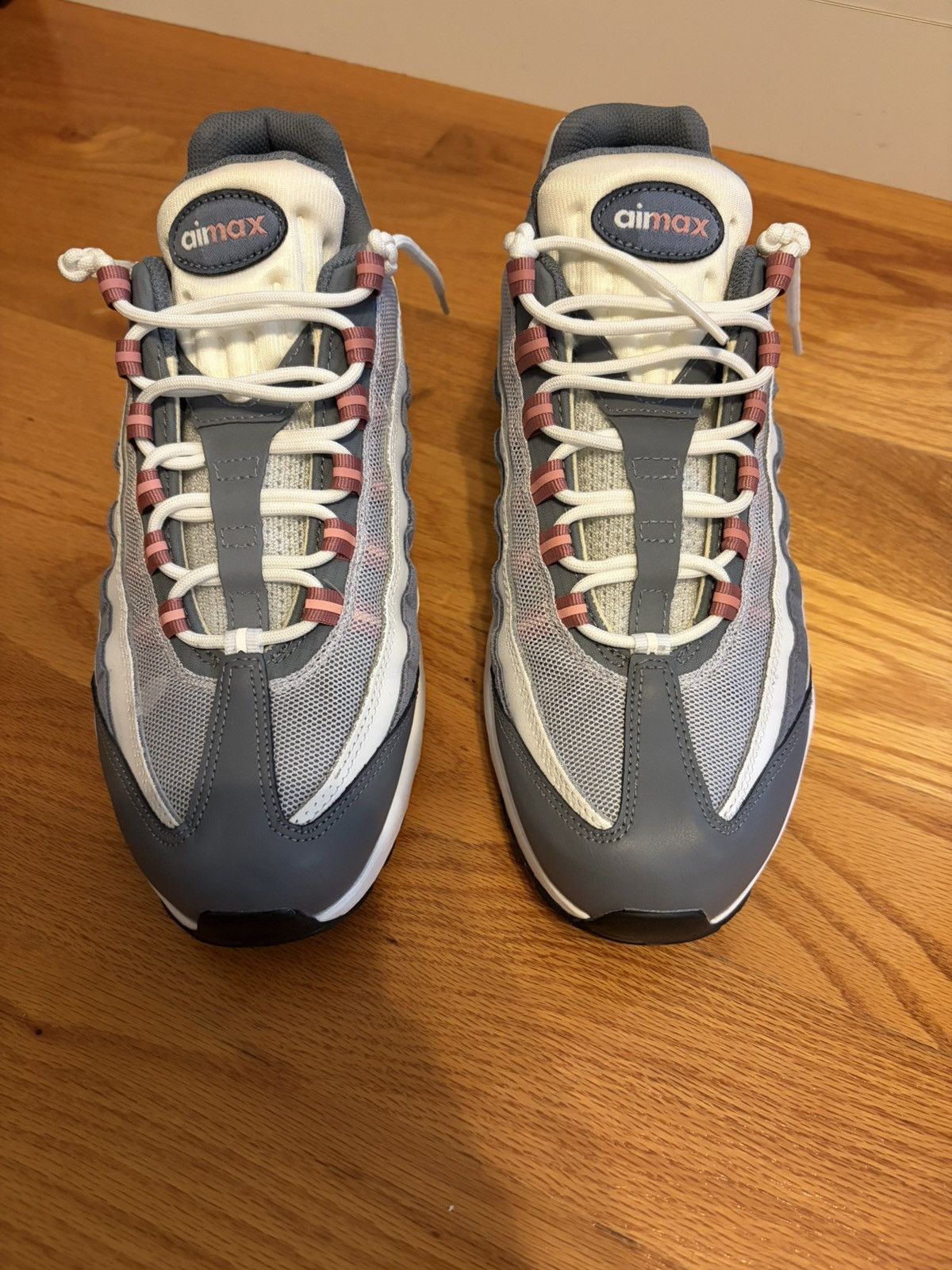 Nike Nike Air Max 95 Vast Grey Red Stardust Size 10 Size US 10 / EU 43 - 3 Thumbnail