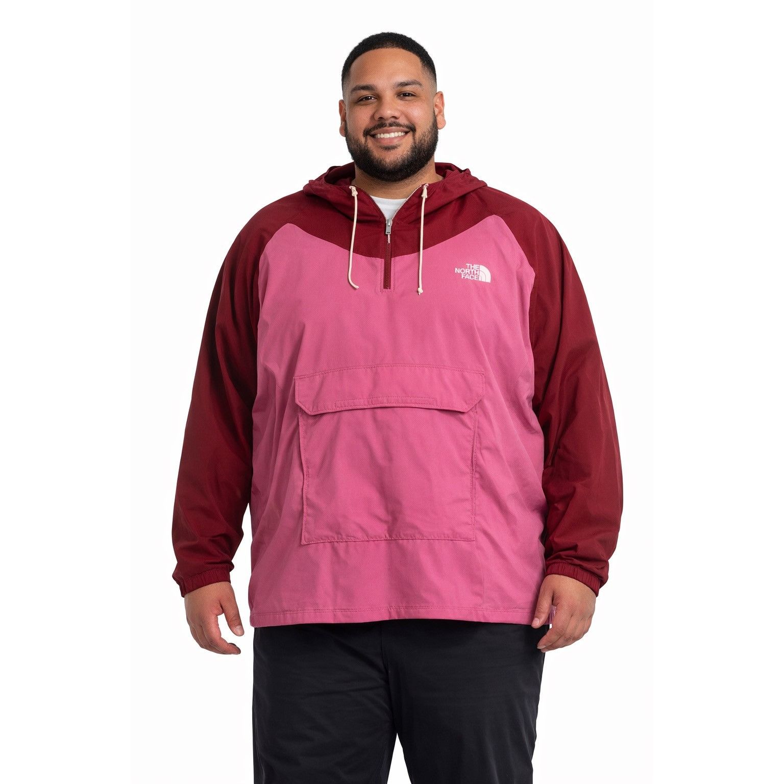 The North Face The North Face Anorak - Pink & Burgundy Windbreaker - XXL Size US XXL / EU 58 / 5 - 1 Thumbnail