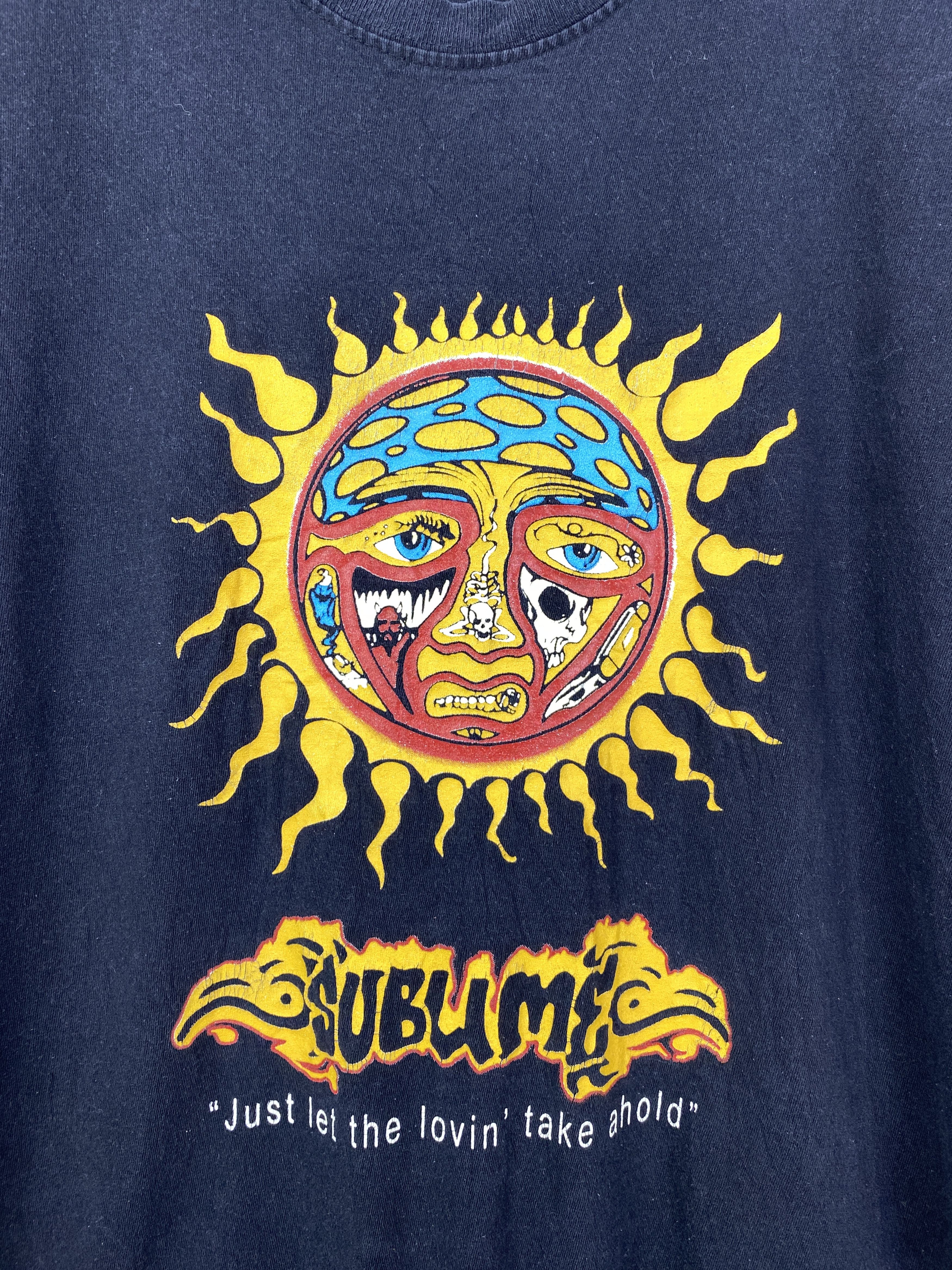 Sublime Vintage Sublime Sun Logo Crewneck T-Shirt TA0733 Size US XL / EU 56 / 4 - 8 Thumbnail