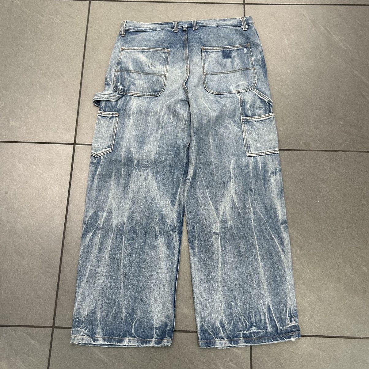 Other UNDS ONLINE Light Wash Denim Doubleknees Size US 38 / EU 54 - 2 Thumbnail