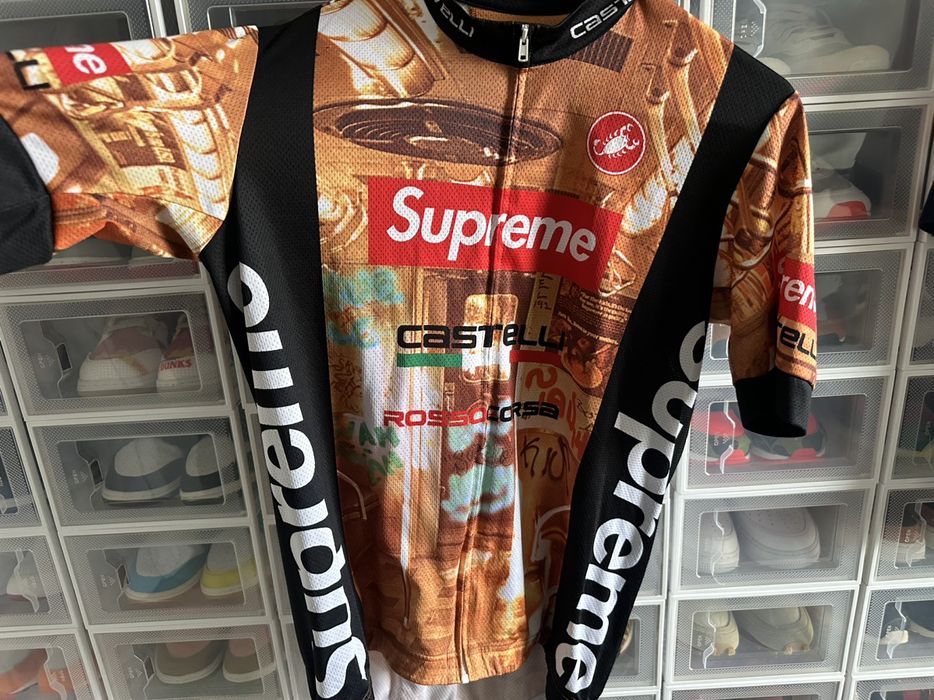 Supreme x castelli online cycling jersey