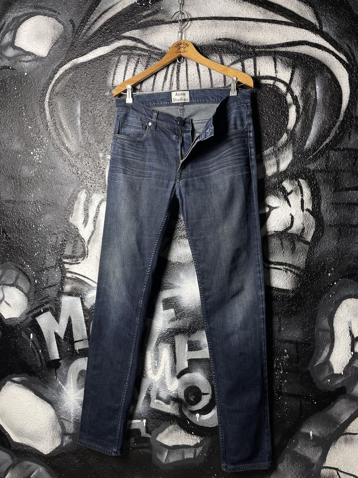 Acne Studios Acne Studios Ace Oreo Denim Jeans Men’s Size W33 L34 Size US 32 / EU 48 - 1 Thumbnail