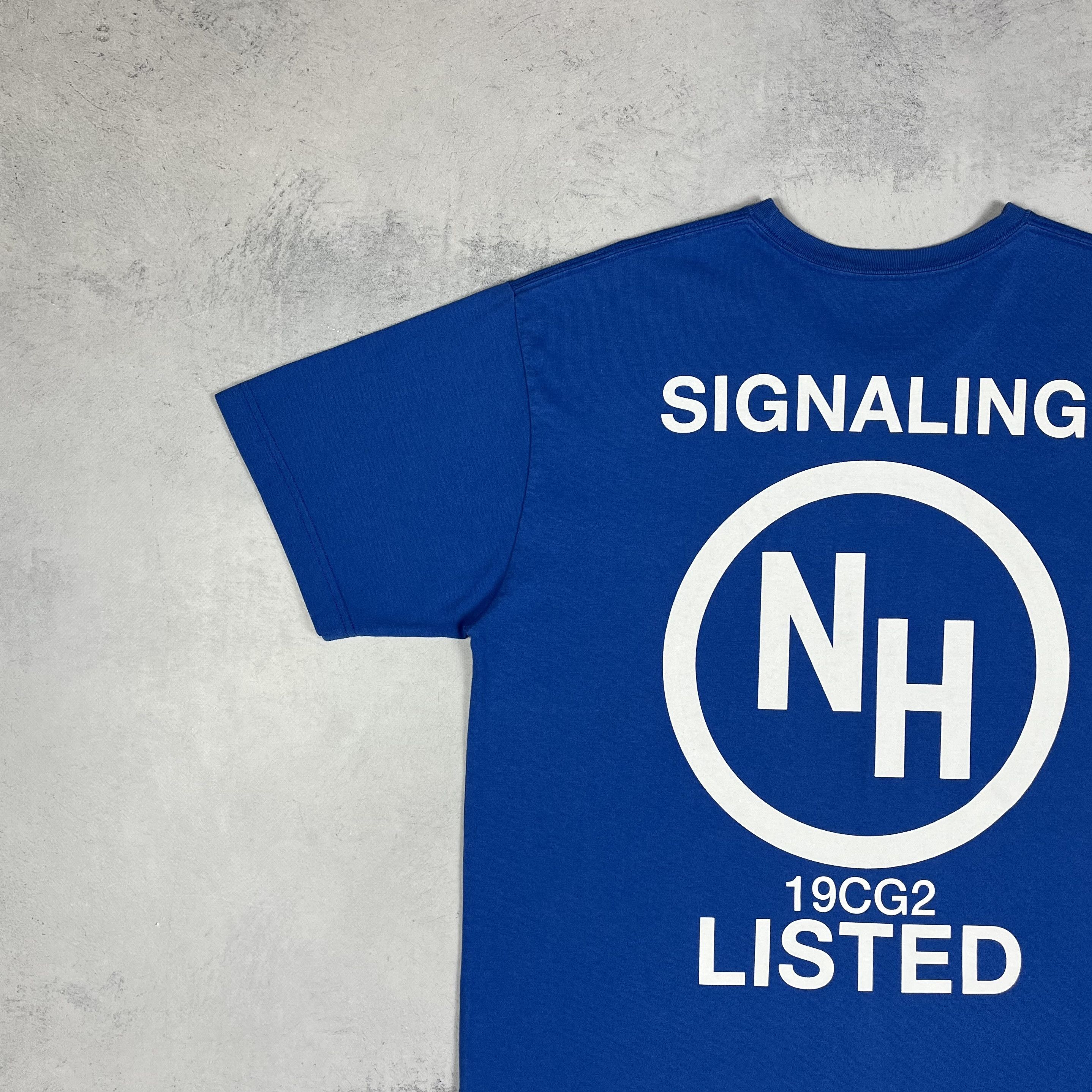 Neighborhood Neighborhood Signalling Listed Big Logo T Shirt Size US XL / EU 56 / 4 - 6 Thumbnail