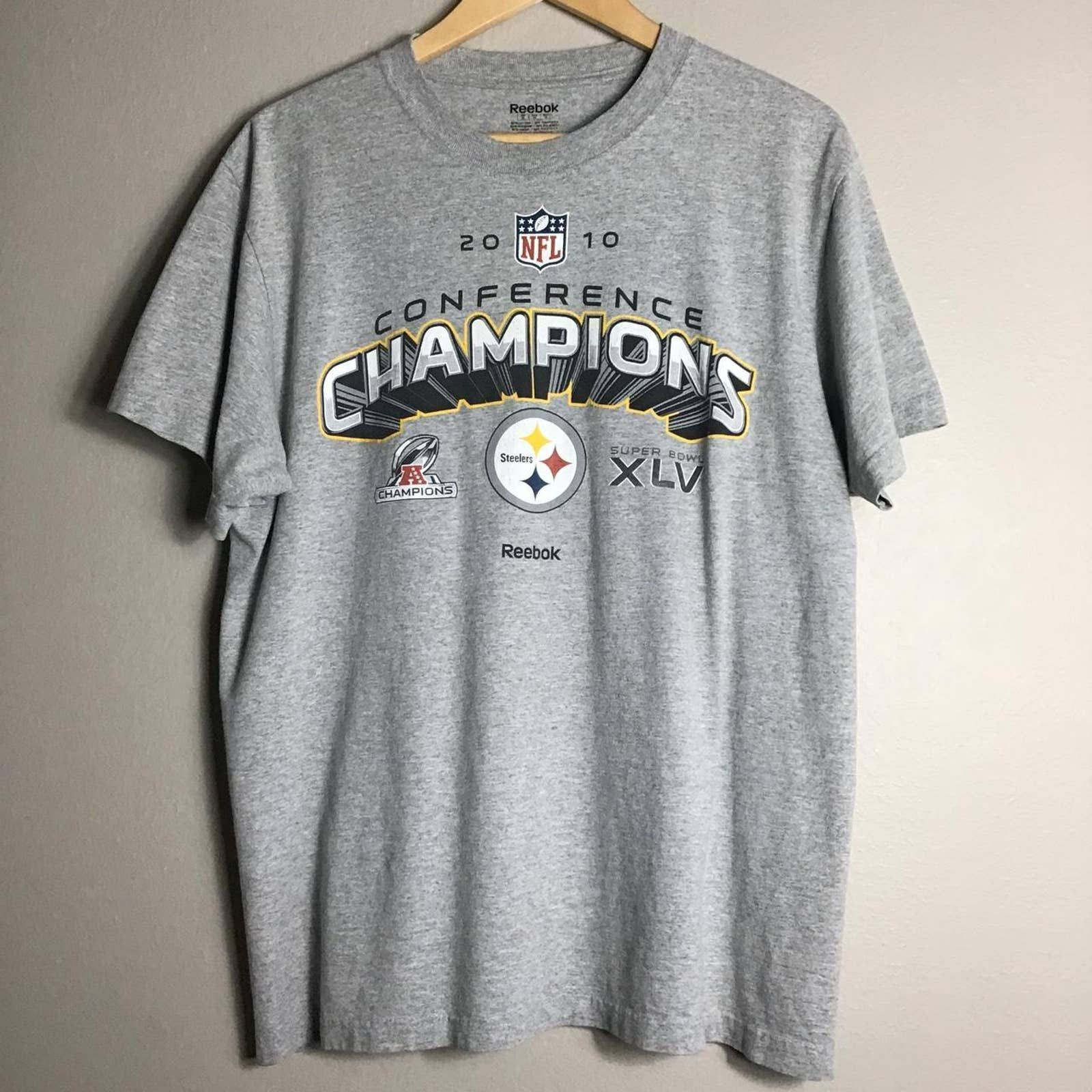 Pittsburgh Steelers Super Bowl XL T Shirt Vtg Y2K - Depop