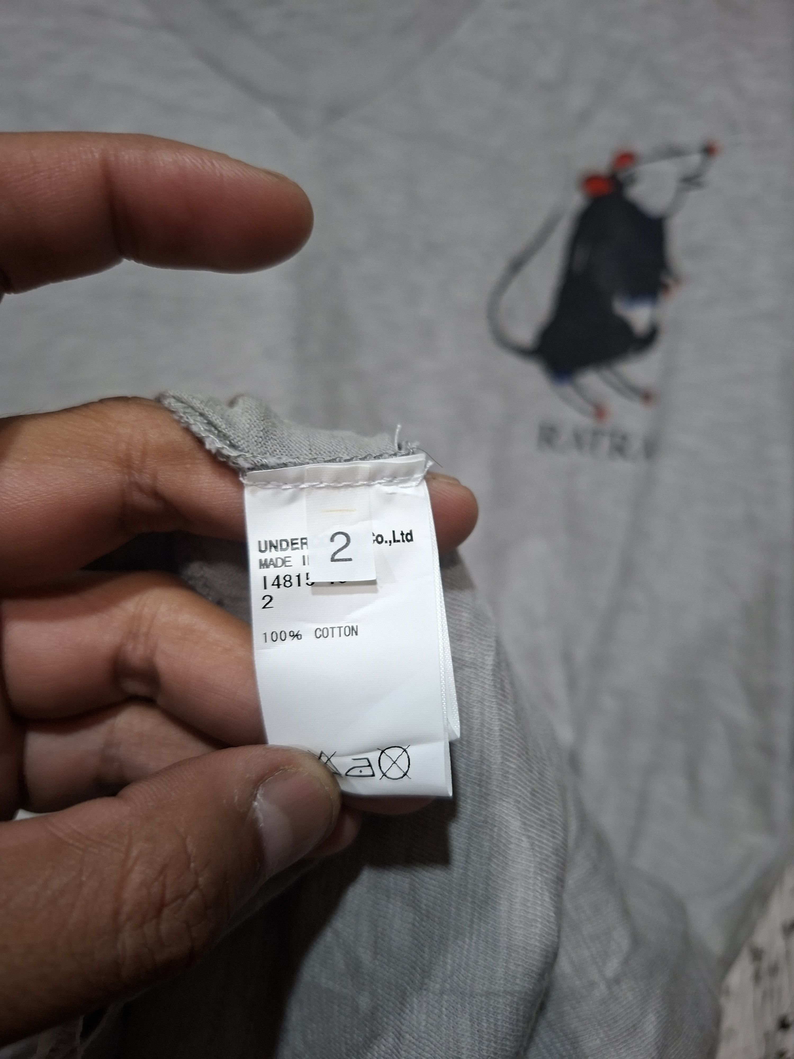 Undercover UNDERCOVER SS 2008 COLLECTION "RATRA" T-SHIRT Size US M / EU 48-50 / 2 - 8 Thumbnail