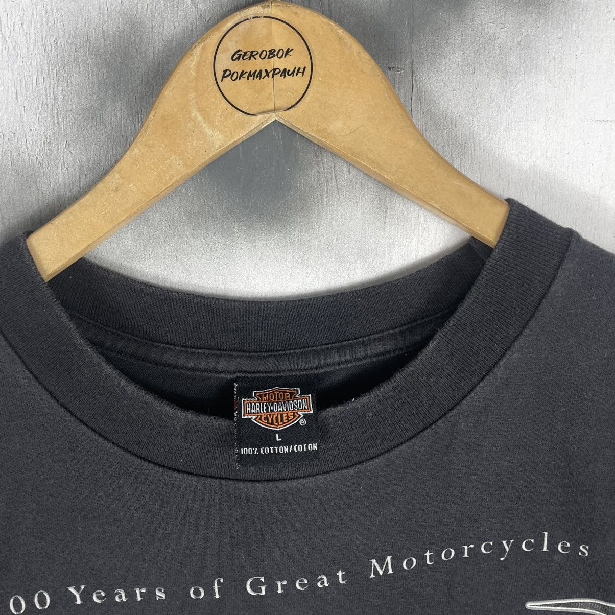 Harley Davidson Vintage Harley Davidson 100 years of Great Motorcycles Logo Size US L / EU 52-54 / 3 - 3 Thumbnail