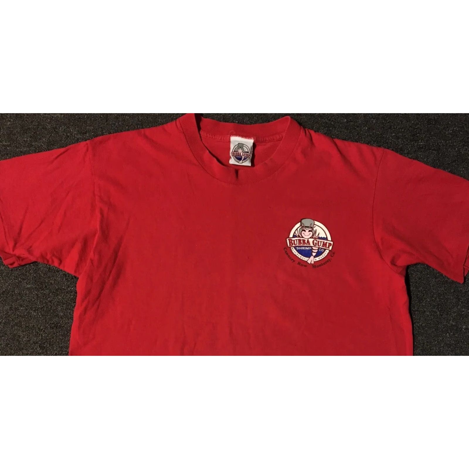 Shrimps VINTAGE Bubba Gump Shrimp Shirt M Red Size US M / EU 48-50 / 2 - 7 Thumbnail