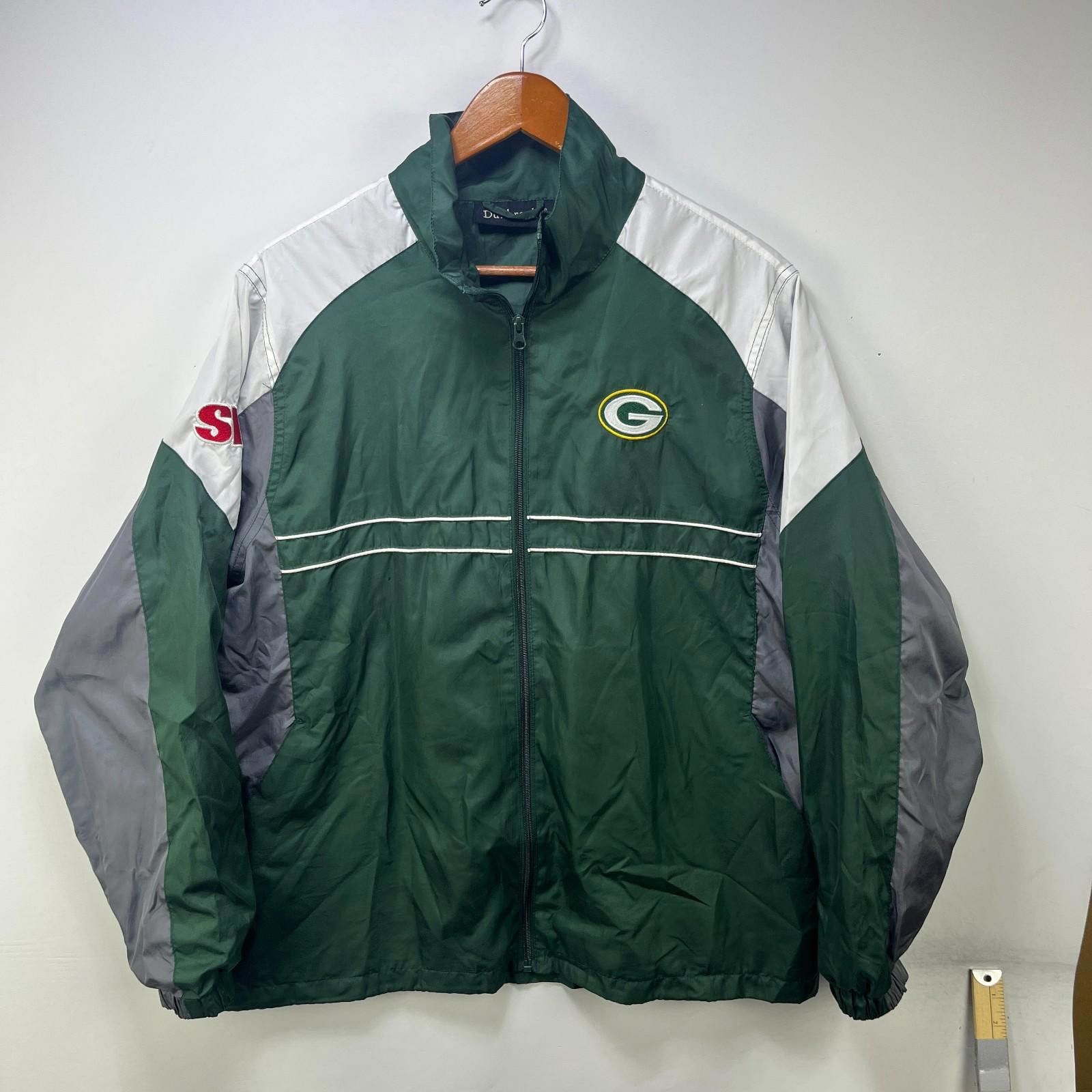 Other Vintage 90s Green Bay Packers Windbreaker Jacket Large Size ONE SIZE - 1 Thumbnail