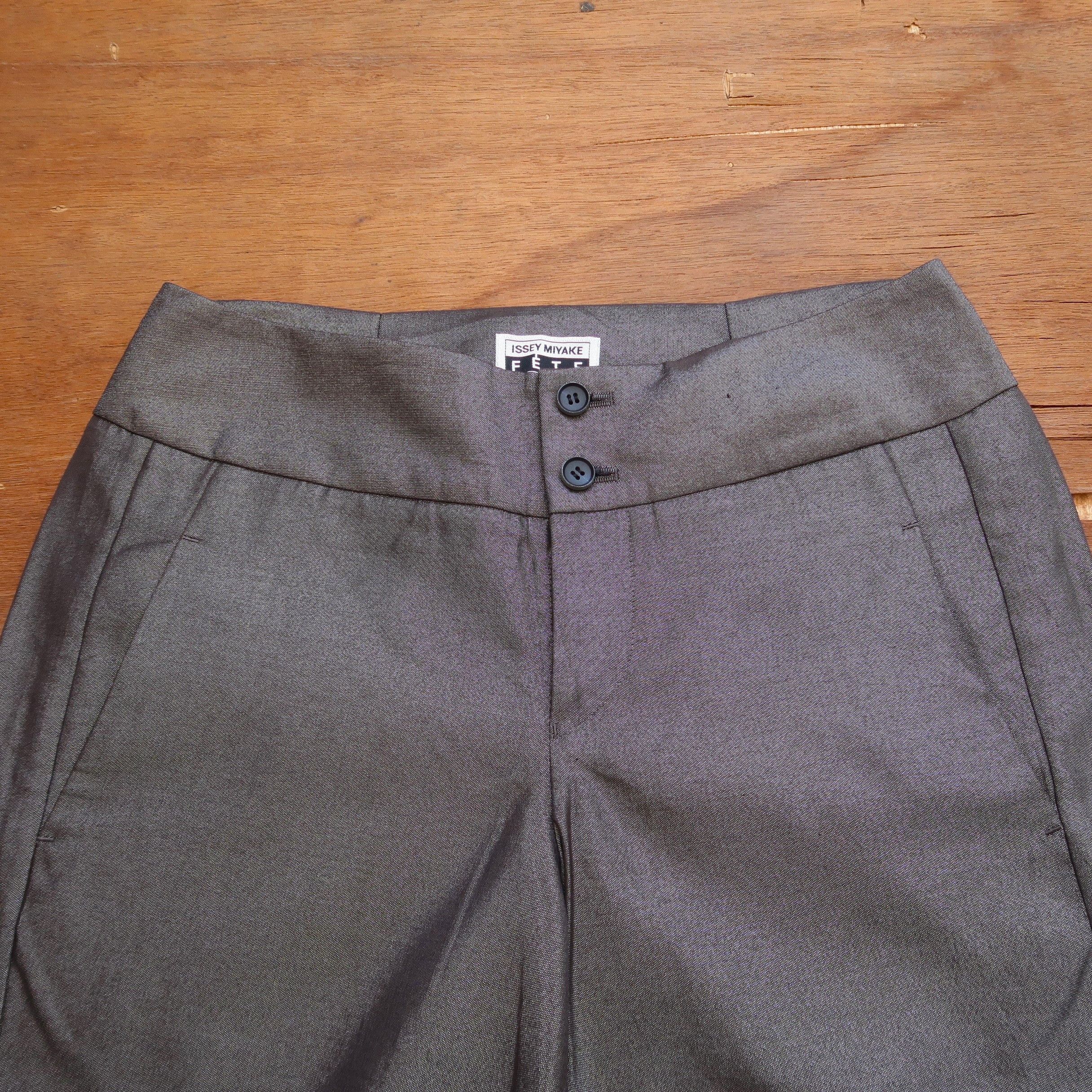 Homme Plisse Issey Miyake Issey Miyake Fete Psychedelic Metallic Baggy Party Pants Size US 30 / EU 46 - 3 Thumbnail