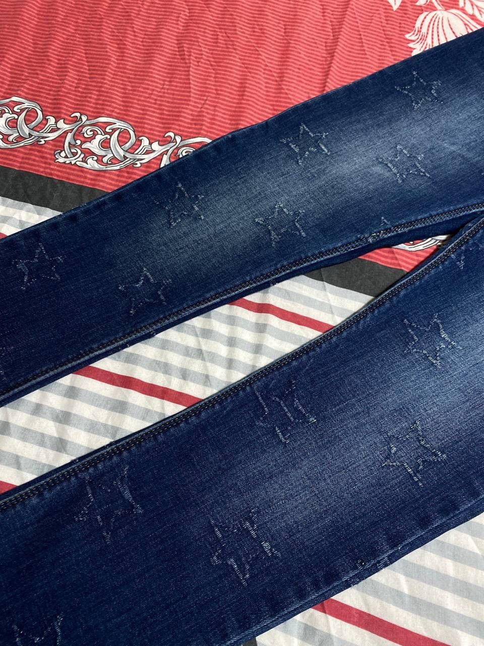 Japanese Brand Crazy Crash Dirty Baggy Faded Jean Japan Avant Garde Style Size US 30 / EU 46 - 12 Thumbnail