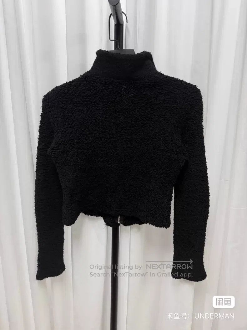 Yohji Yamamoto Yohji Yamamoto black short zip-up jacket| Size M / US 6-8 / IT 42-44 - 6 Thumbnail