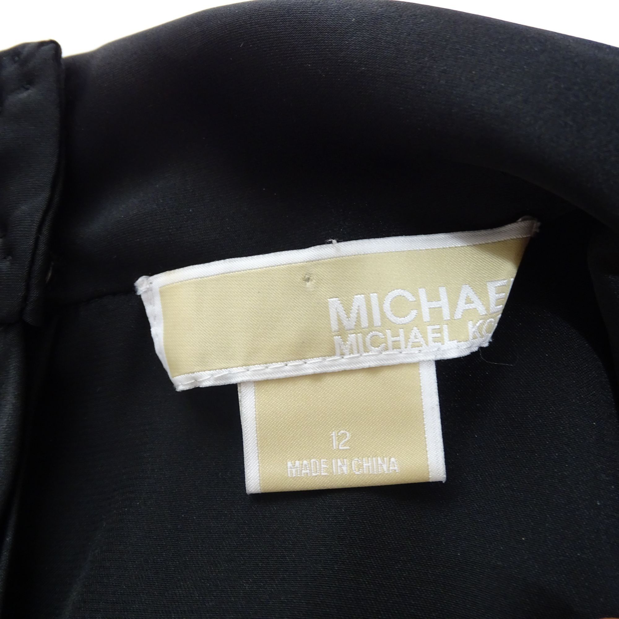 Michael Kors Michael Kors Black Sleeveless Blouse Women Size 12 High Neck Size XL / US 12-14 / IT 48-50 - 5 Thumbnail