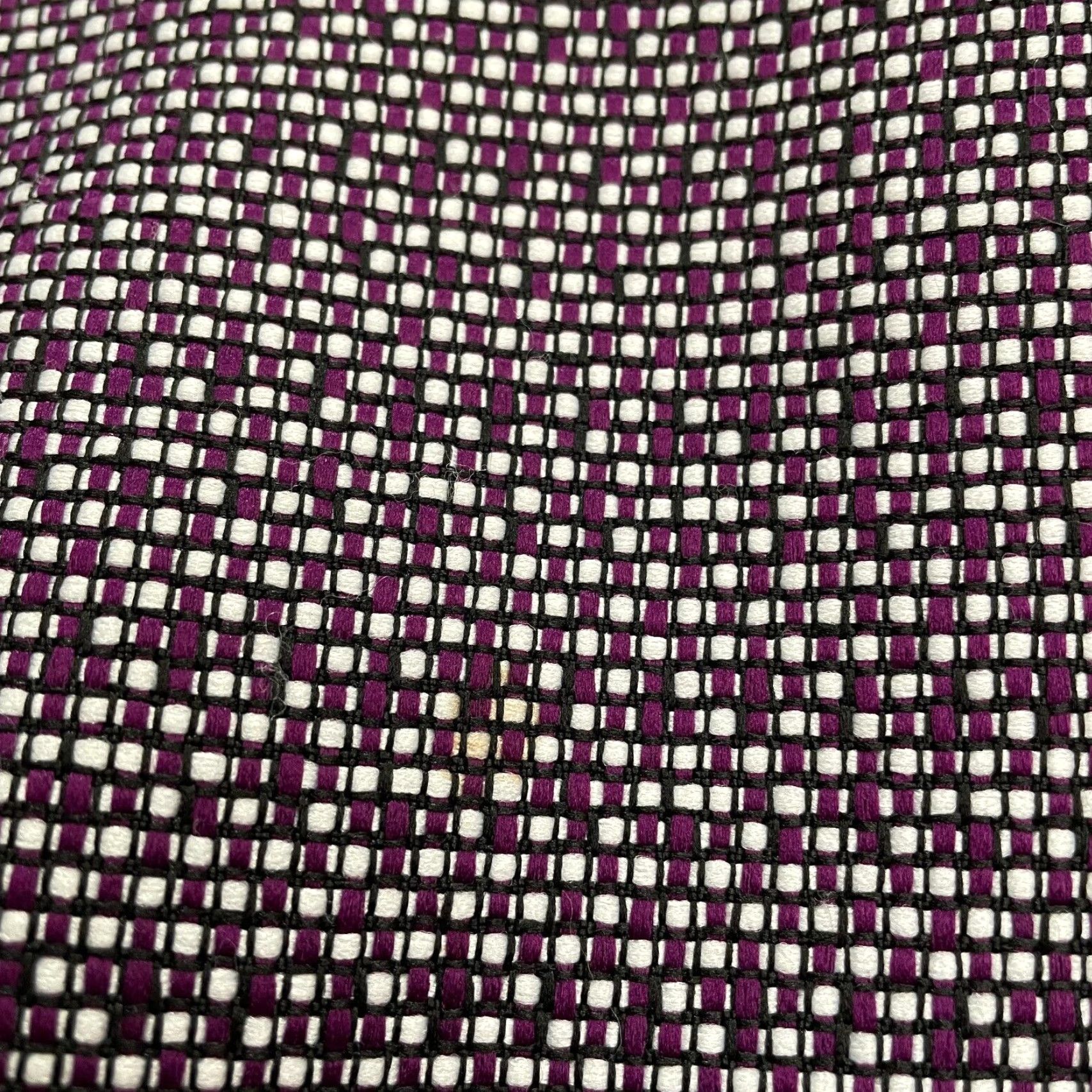 Vintage Tahari Blazer Open Coat Womens 10 Purple Geometric Lined - Tahari Arthur S. Levine Open Coat Blazer Womens 10 Purple Geometric Lined Work Size L / US 10 / IT 46 - 4 Thumbnail