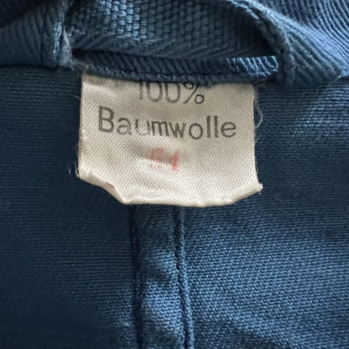 Vintage French faded cotton vintage workwear jacket Size US L / EU 52-54 / 3 - 3 Thumbnail