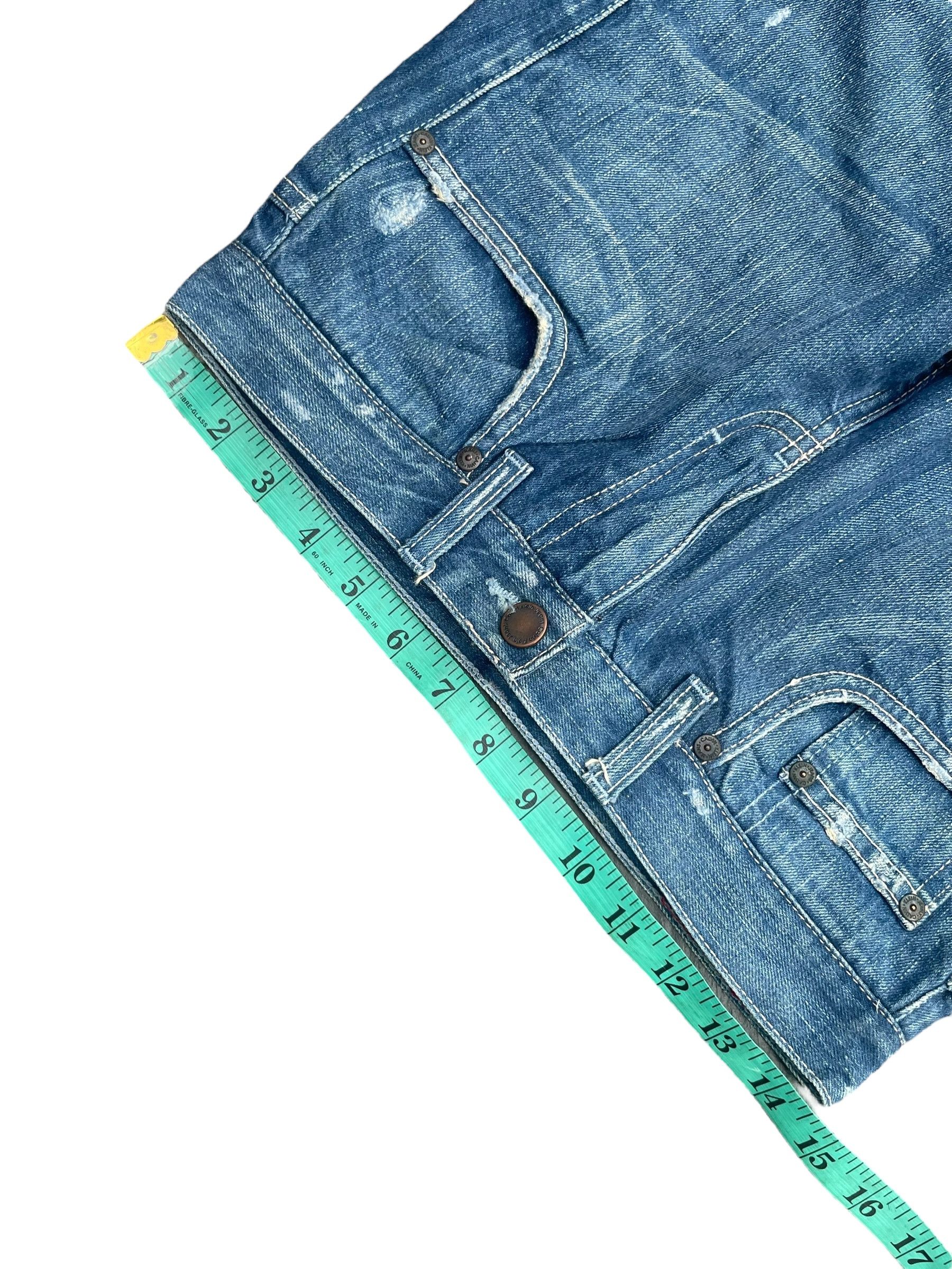 Calvin Klein Vintage Flare Calvin Klein Distresed Denim Size 28" / US 6 / IT 42 - 7 Thumbnail