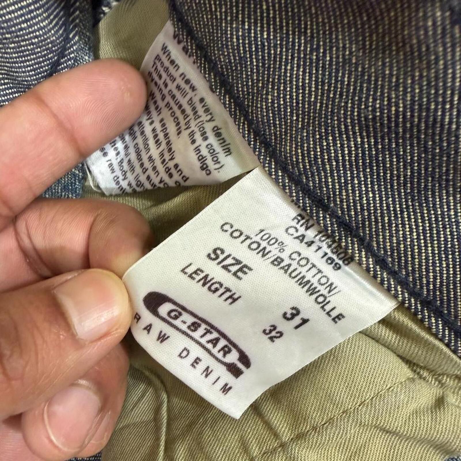 G-Star G STAR RAW UNIQUE WORK AND ZIPPER DETAIL ON HEM Size US 32 / EU 48 - 8 Thumbnail