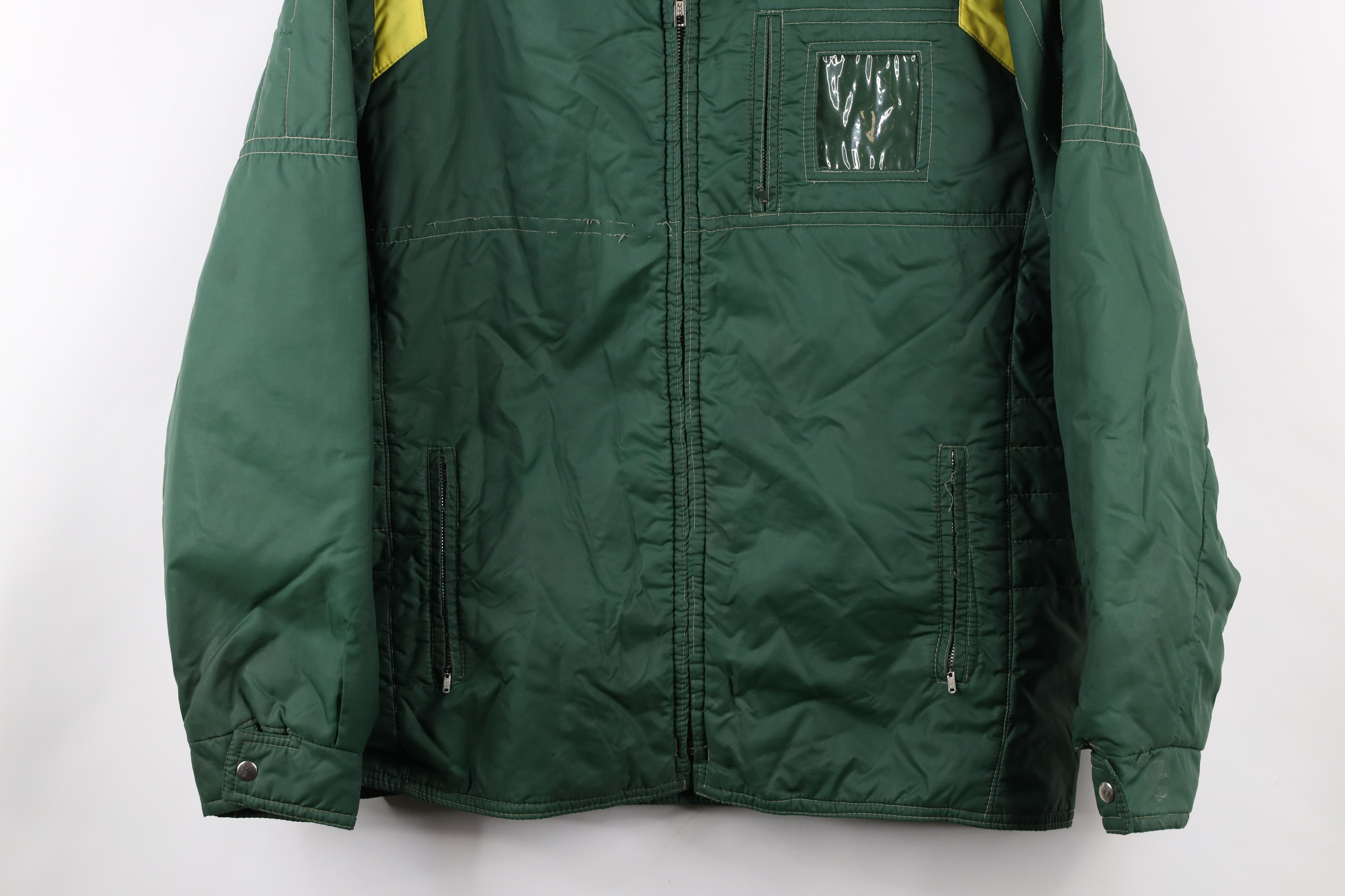 Vintage Vintage 70s Streetwear Striped Hooded Full Zip Jacket Size US M / EU 48-50 / 2 - 3 Thumbnail