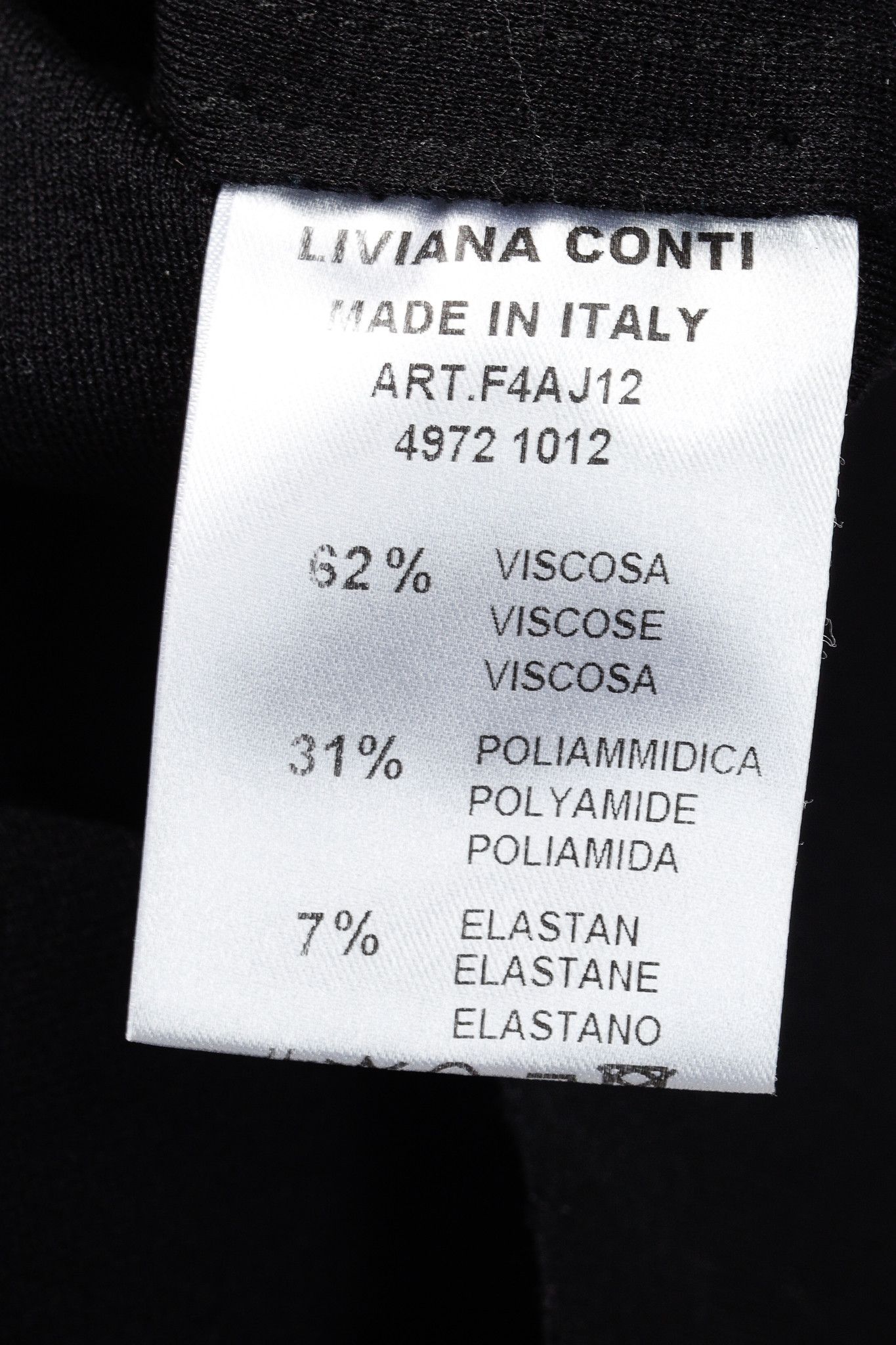 Other Liviana Conti Knit Asymmetrical Draped Bodycon Midi Dress Size XL / US 12-14 / IT 48-50 - 9 Thumbnail