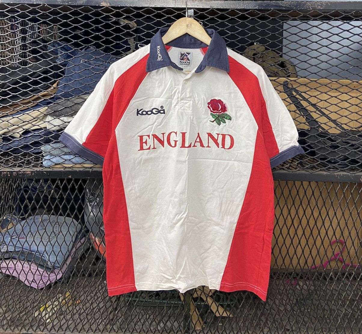Other × Vintage VINTAGE KOOGA ENGLAND POLOS SHIRT Size US L / EU 52-54 / 3 - 1 Thumbnail