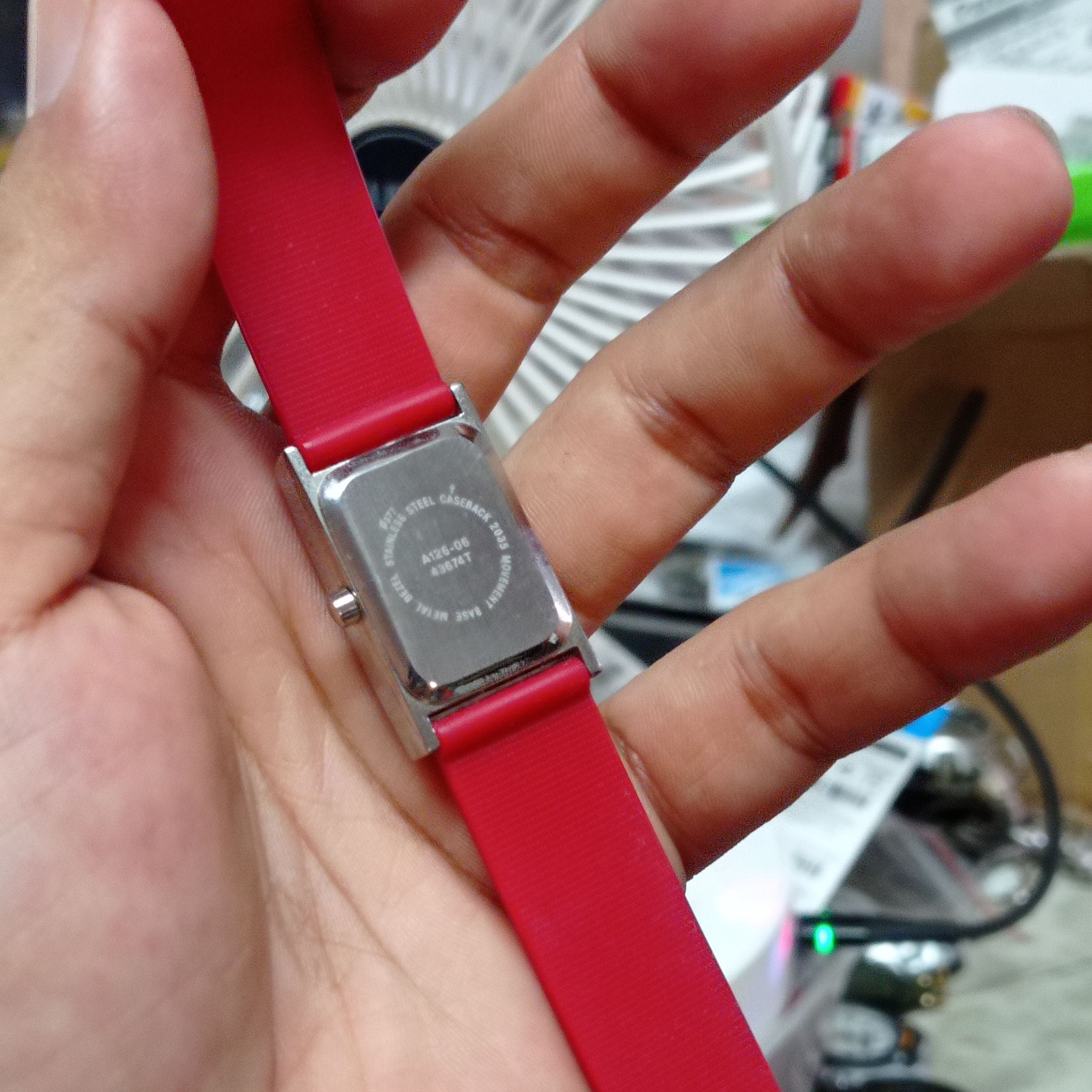 Japanese Brand × Vintage Vintage Luxury Watch ALL REDS Japan Engine Size ONE SIZE - 10 Thumbnail