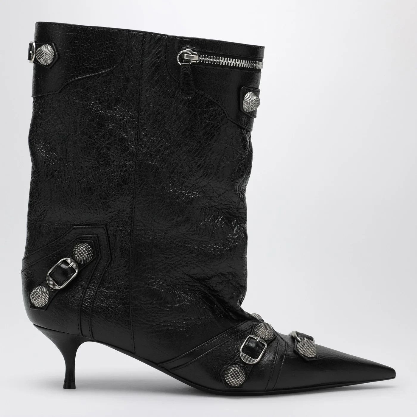 Balenciaga o1d2blof0426 Cagole Ankle Boots in Black Size US 6.5 / IT 36.5 - 1 Thumbnail