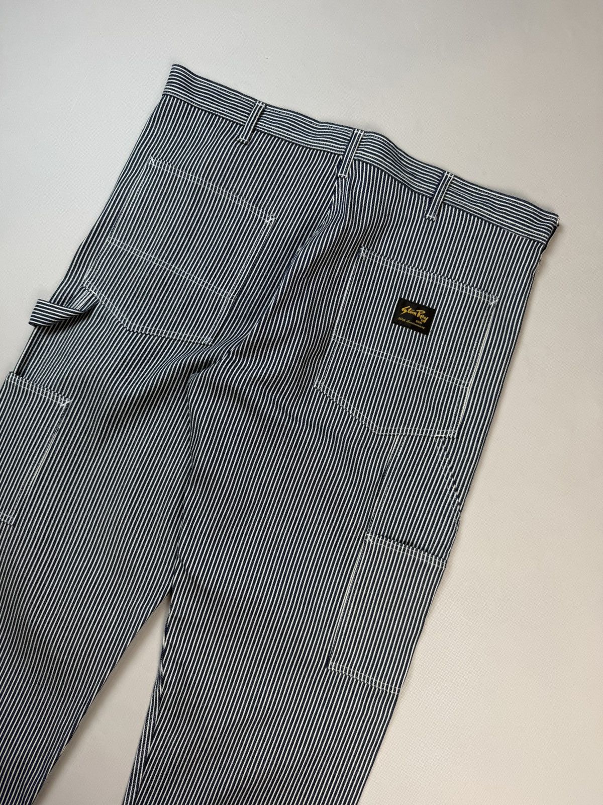 Stan Ray Stan Ray Carpenter Hickory Stripe Painter Work Pants Trouser Size US 40 / EU 56 - 2 Thumbnail