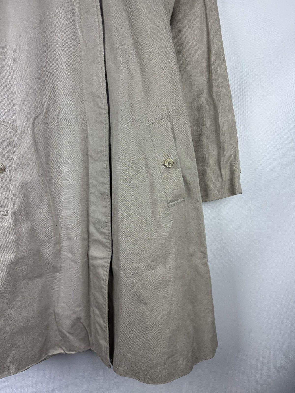Burberry Burberrys Vintage Nova Check Lined Belted Trench Coat Jacket Size M / US 6-8 / IT 42-44 - 5 Thumbnail