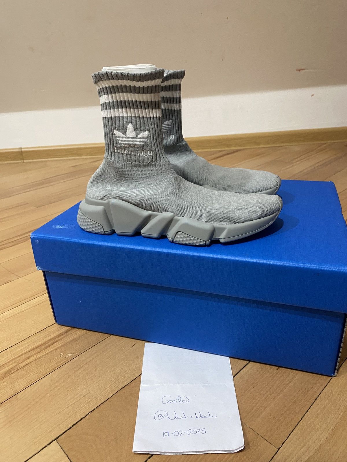 Adidas × Balenciaga Balenciaga Speed trainers Adidas Size US 5 / IT 35 - 1 Thumbnail
