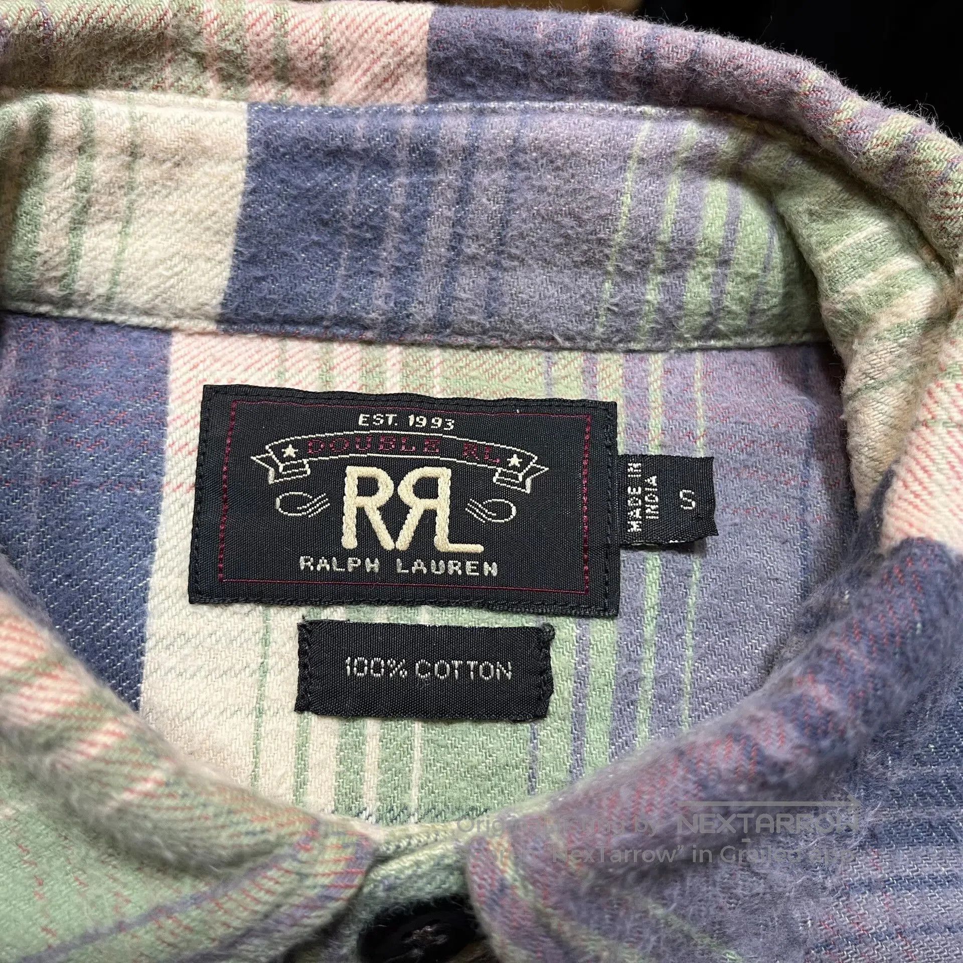 RRL Ralph Lauren RRL Vintage Plaid Shirt Ralph Lauren. Size US S / EU 44-46 / 1 - 3 Thumbnail