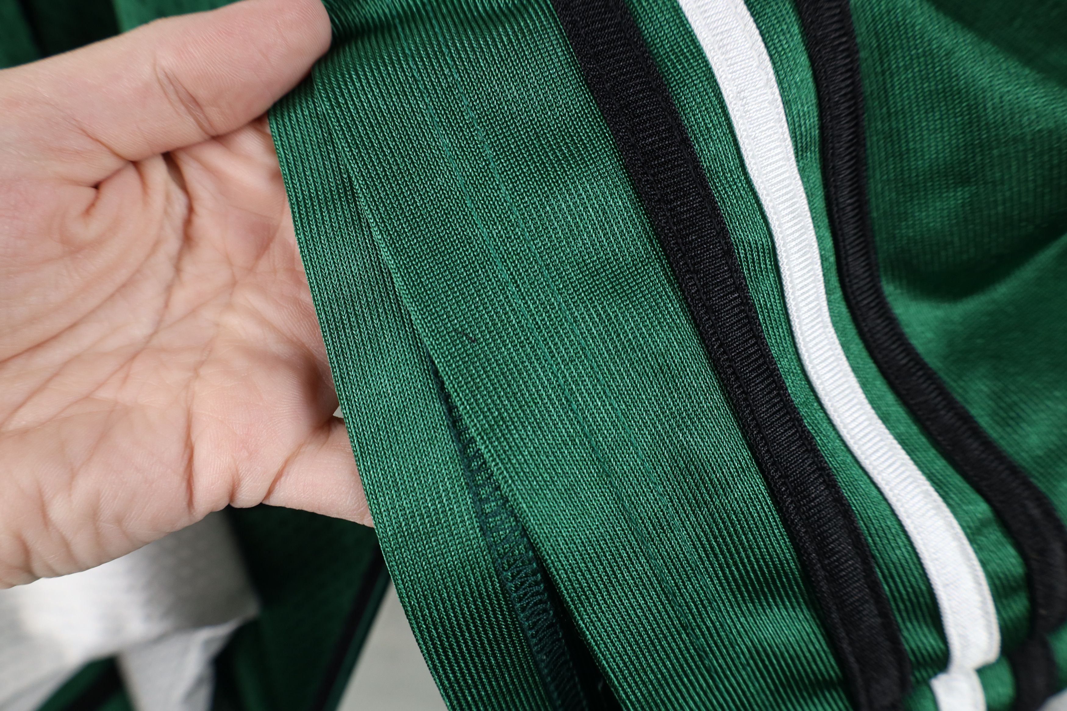 Vintage Vintage 90s Y2K Streetwear Hop Harlem Football Jersey Green Size US XL / EU 56 / 4 - 10 Thumbnail