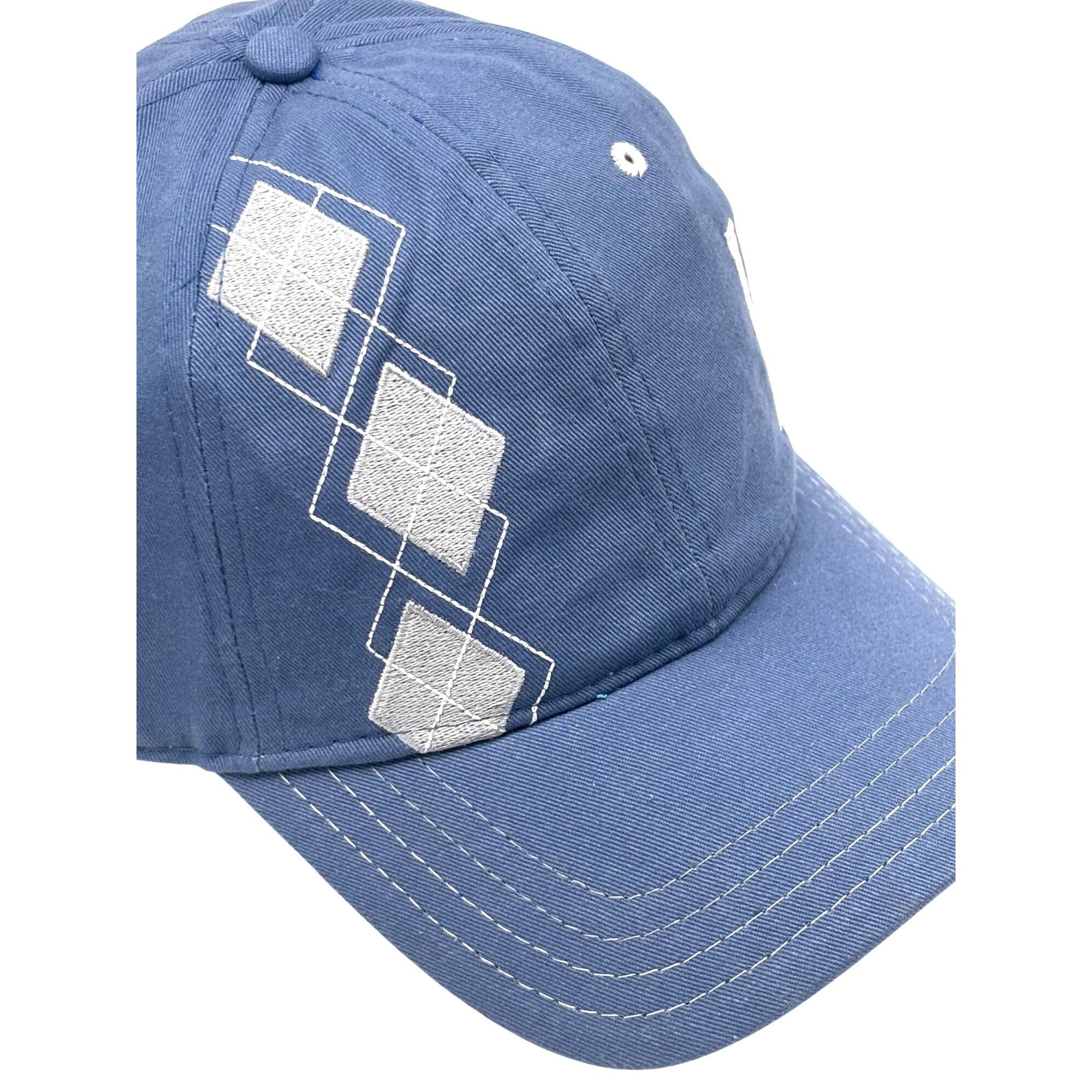 Other Pukka Argyle embroidered Cotton Twill Golf Cap/ Hat Denim Size ONE SIZE - 3 Thumbnail