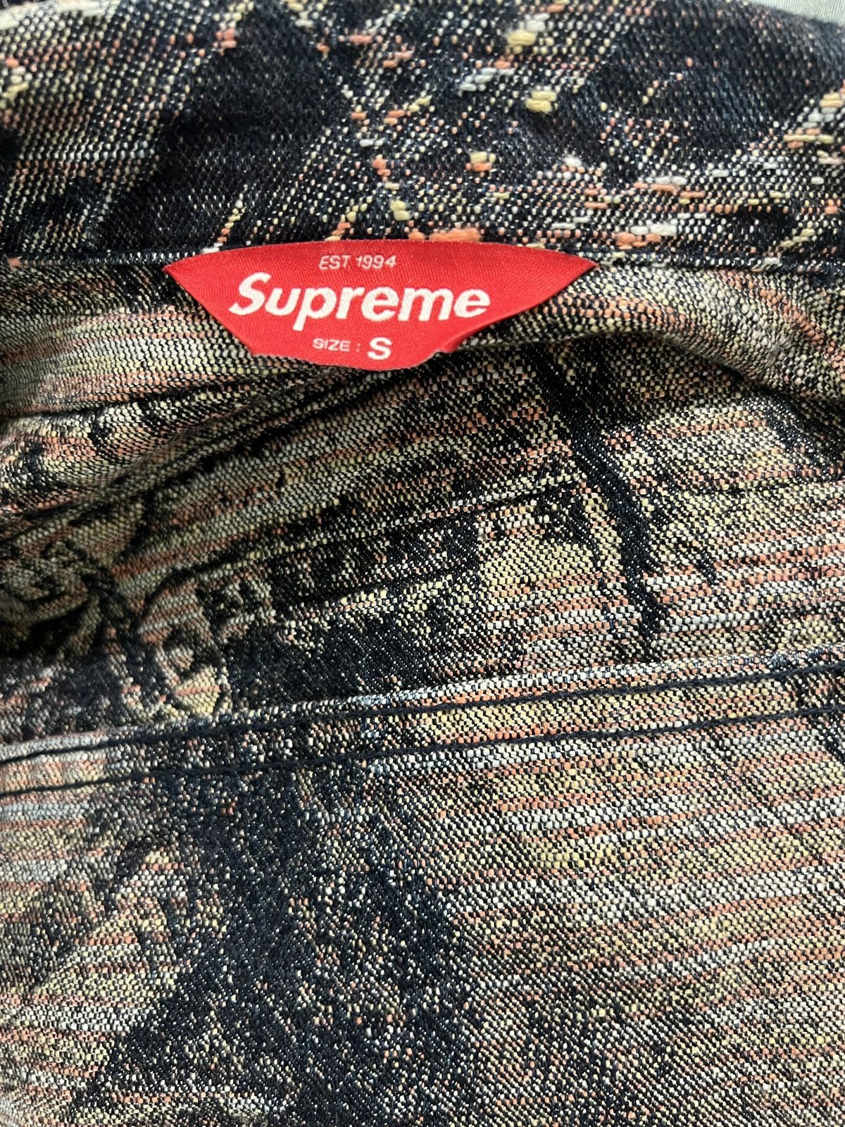 Supreme Supreme Archive Denim Jacquard Trucker Jacket Size US S / EU 44-46 / 1 - 5 Thumbnail